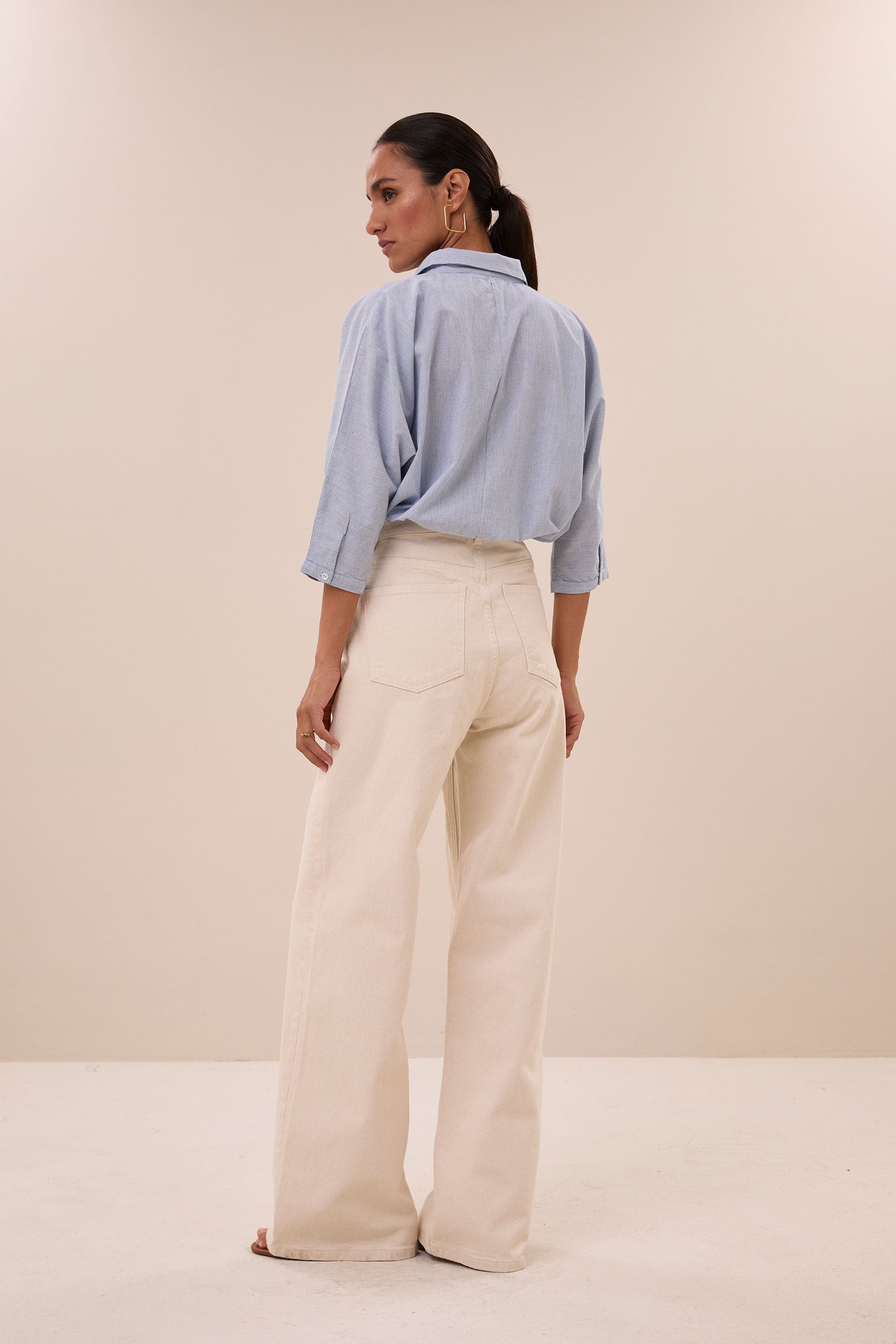lina rw pants | raw white