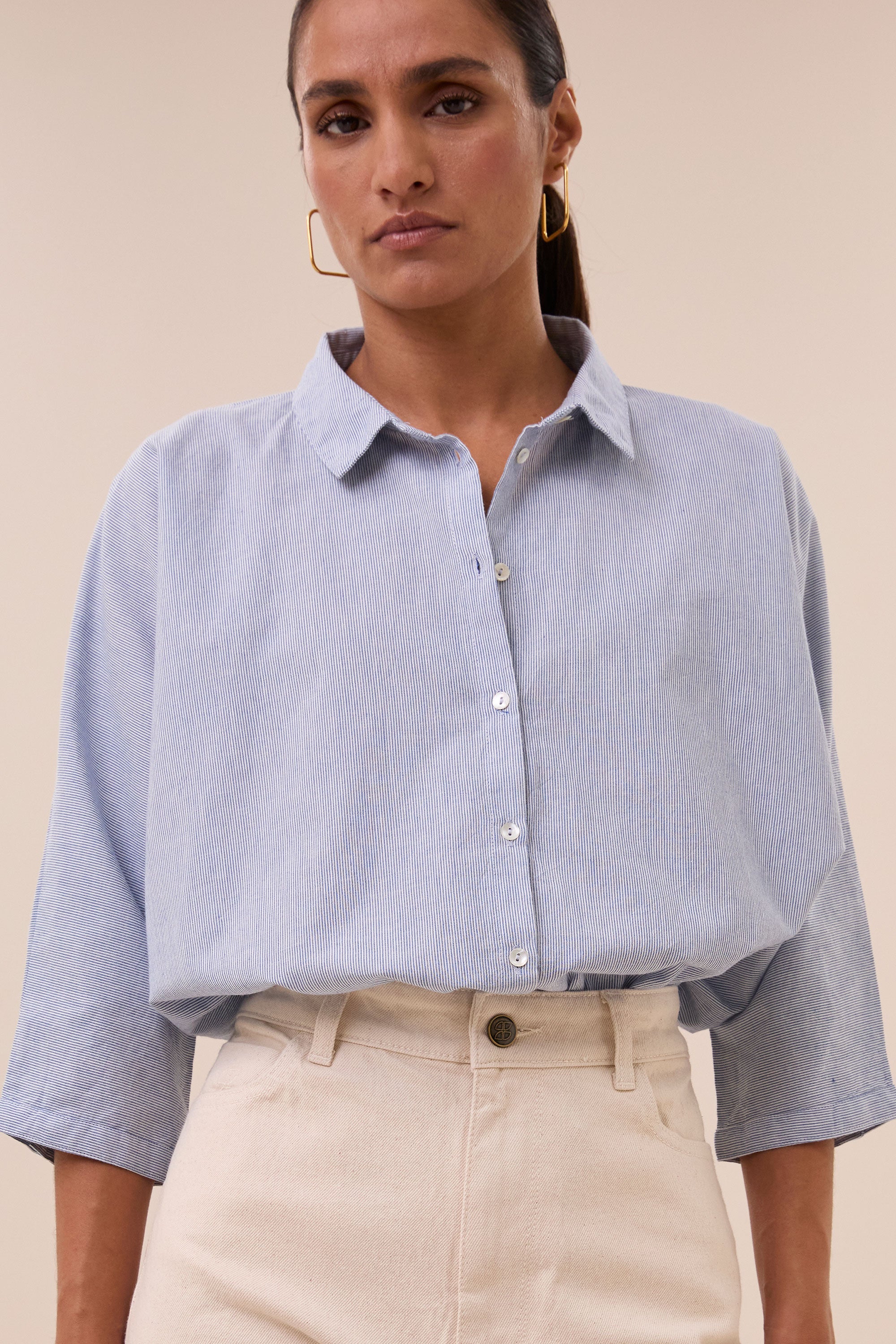 lina rw pants | raw white