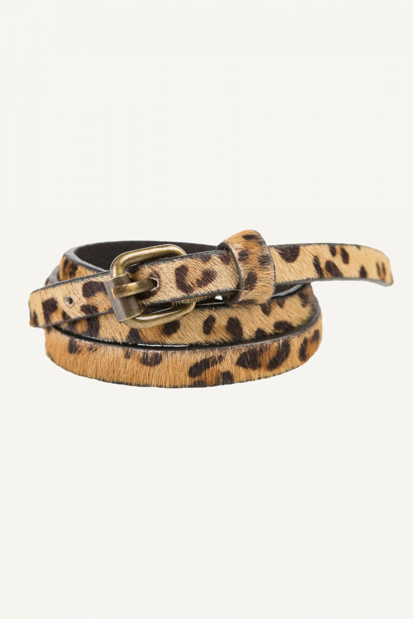 hair belt | leopard