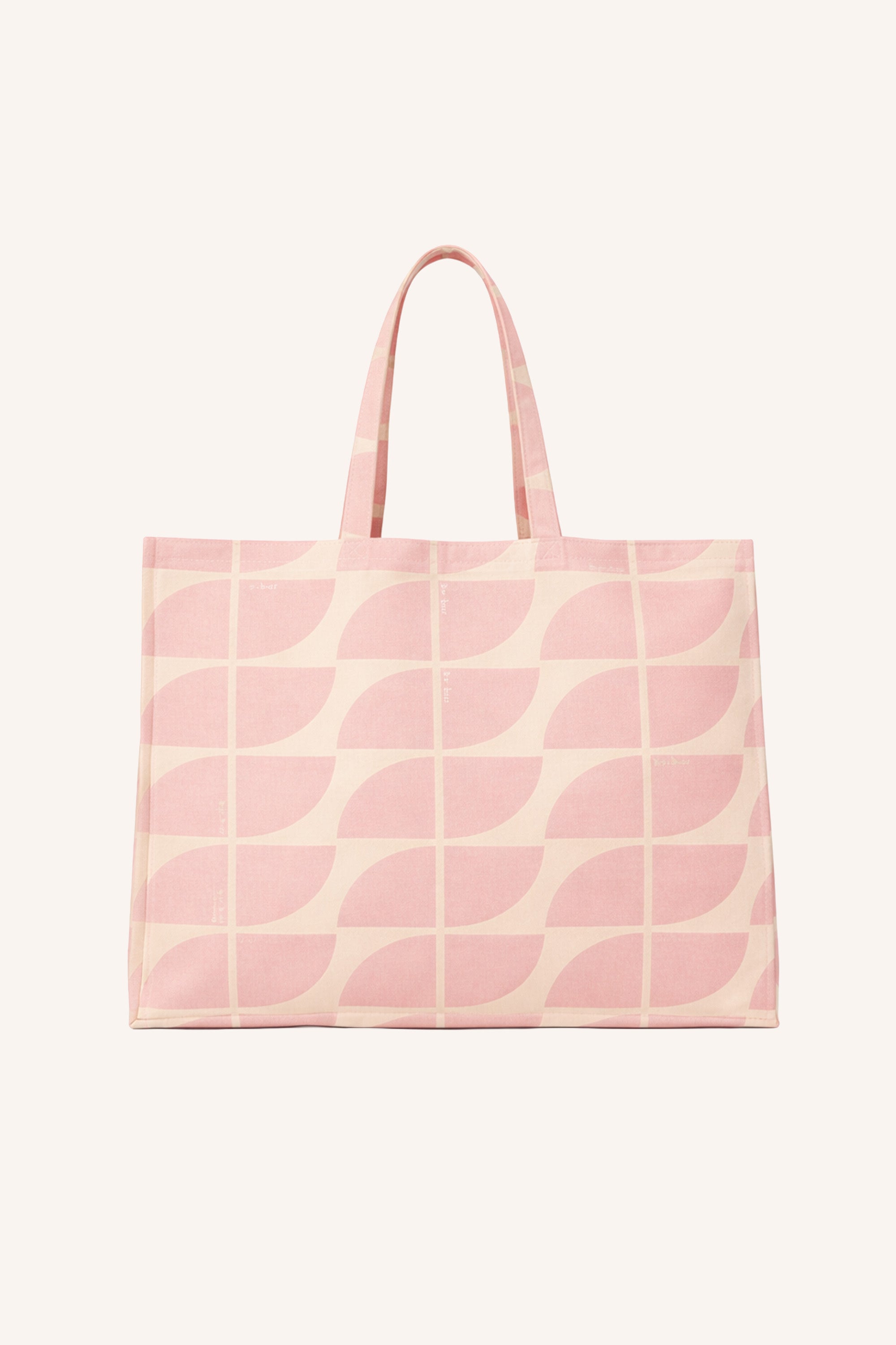 shopper logo bag L | sepia rose