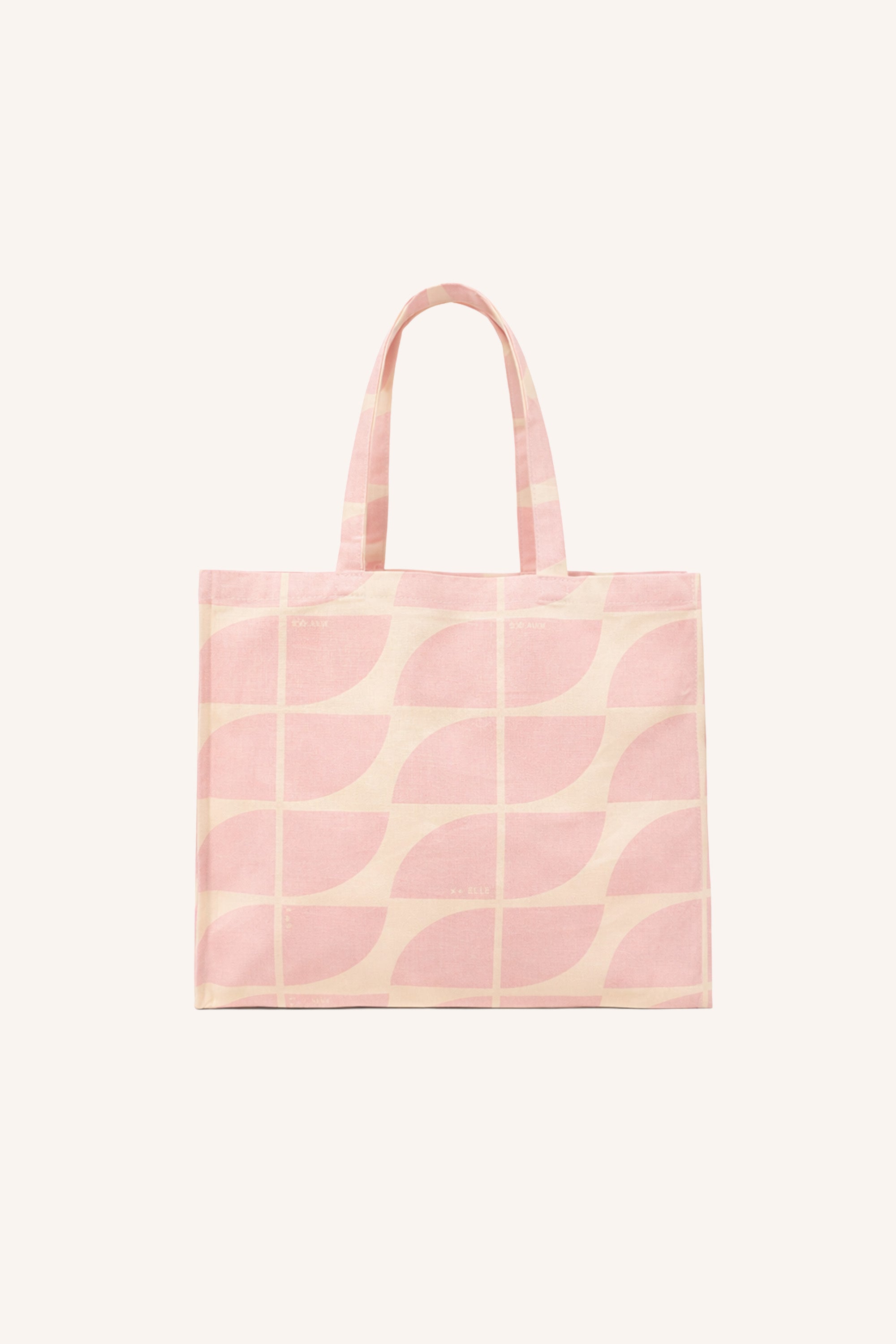 shopper logo bag M | sepia rose