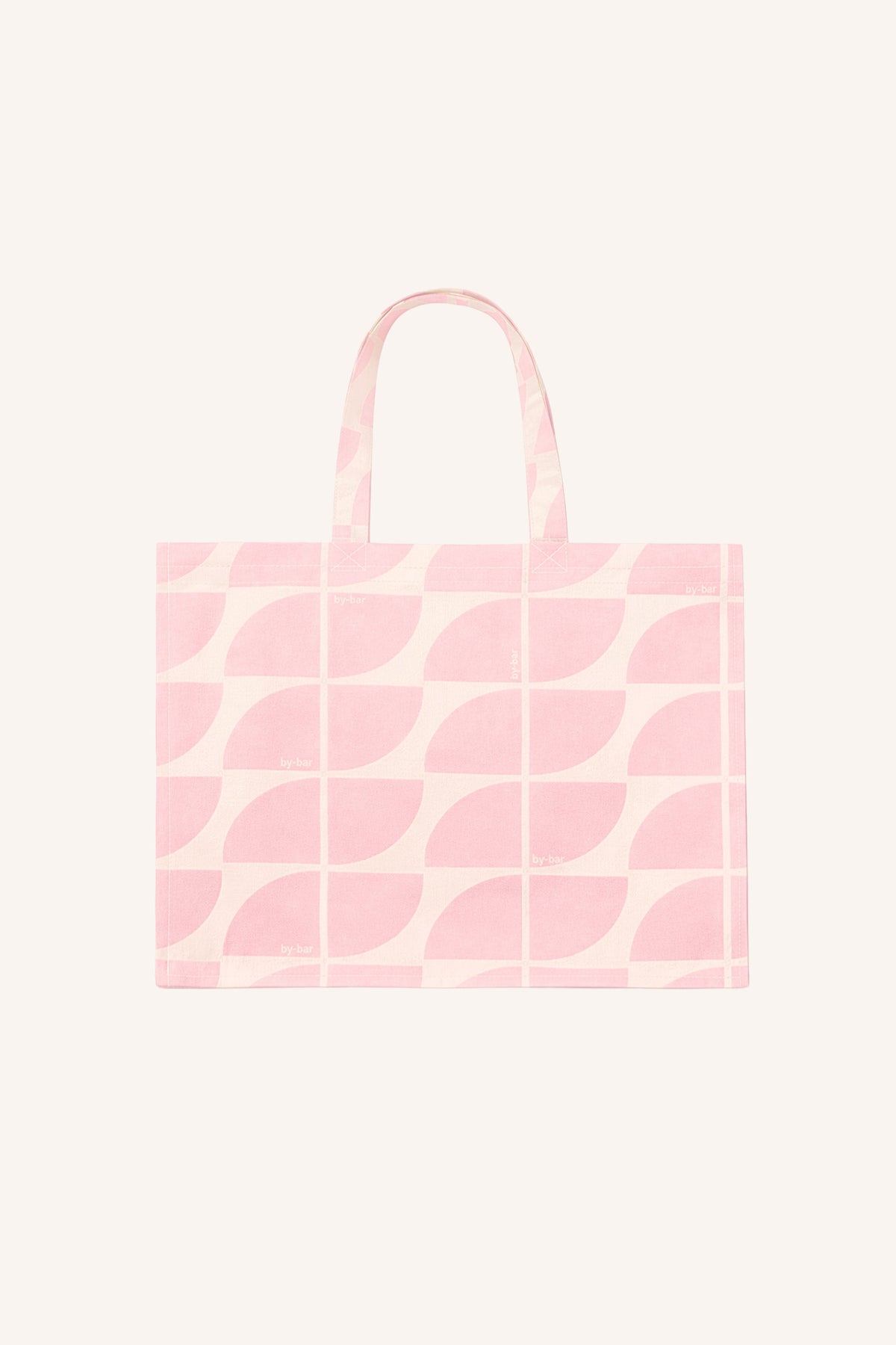 shopper logo bag M | sepia rose
