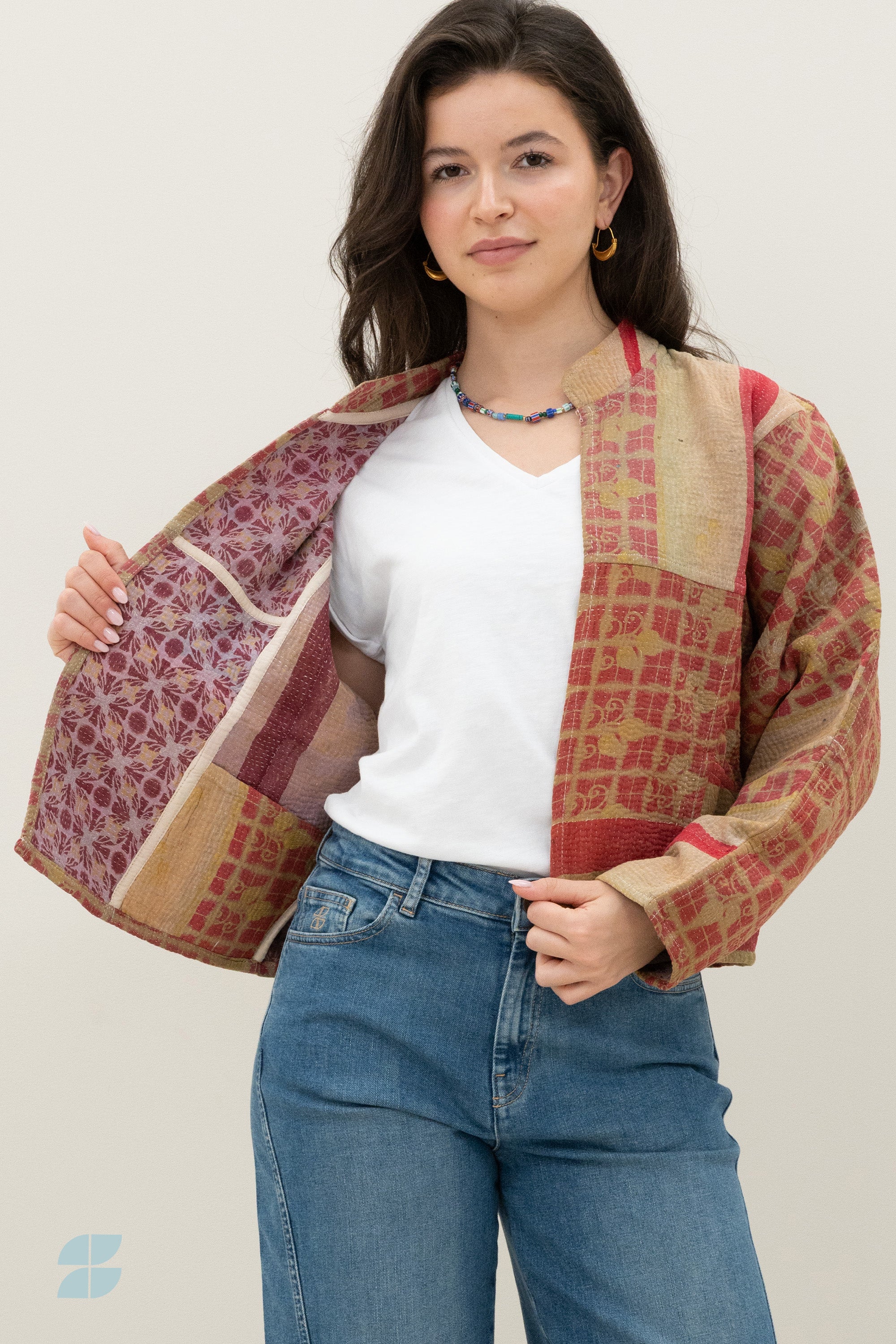 blossom-antic-jacket-latur-j-2-elk item is uniek-must-have essential-draagbaar aan beide zijden-by-bar-aanvullende-foto
