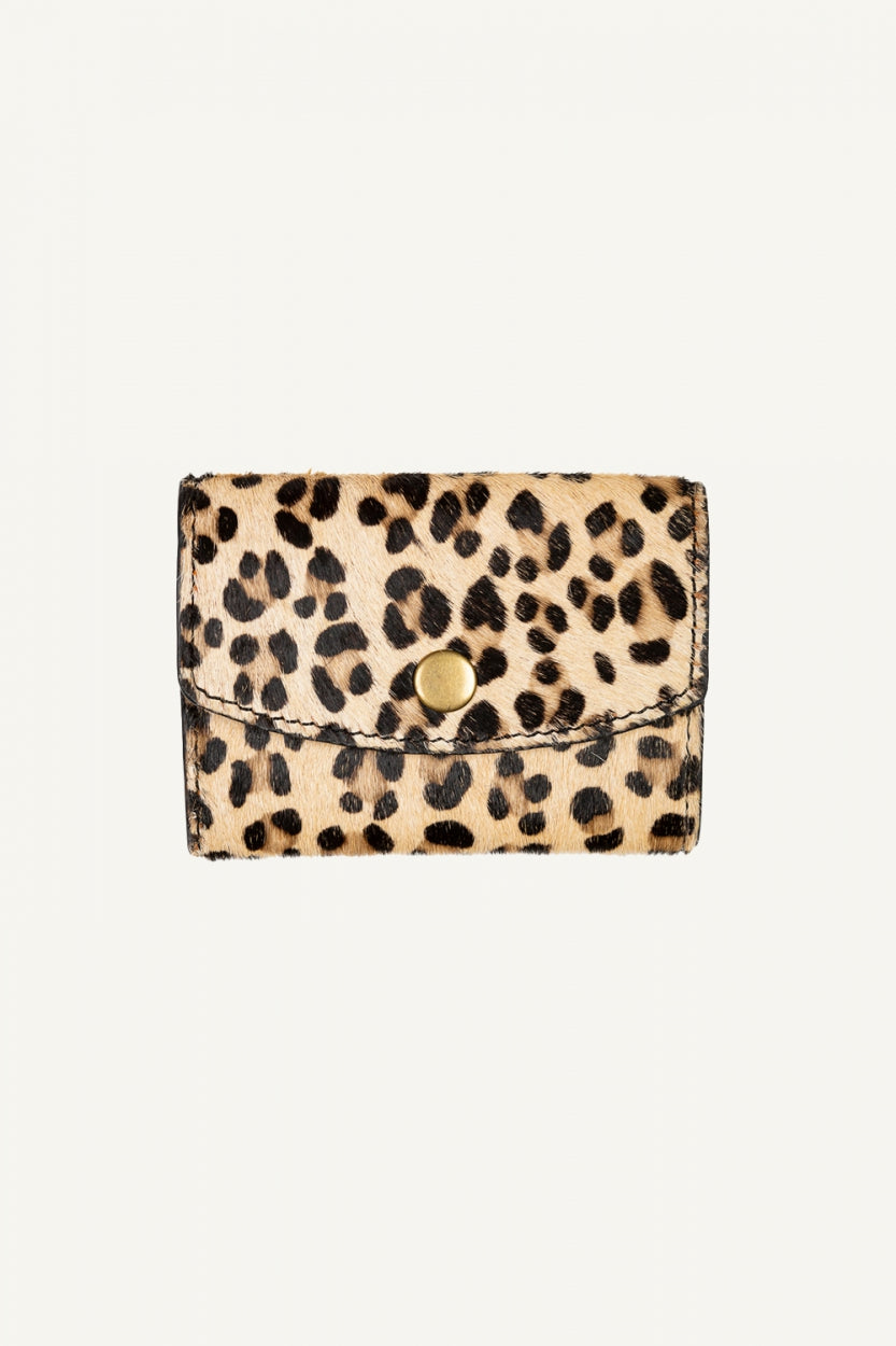 hair wallet | leopard