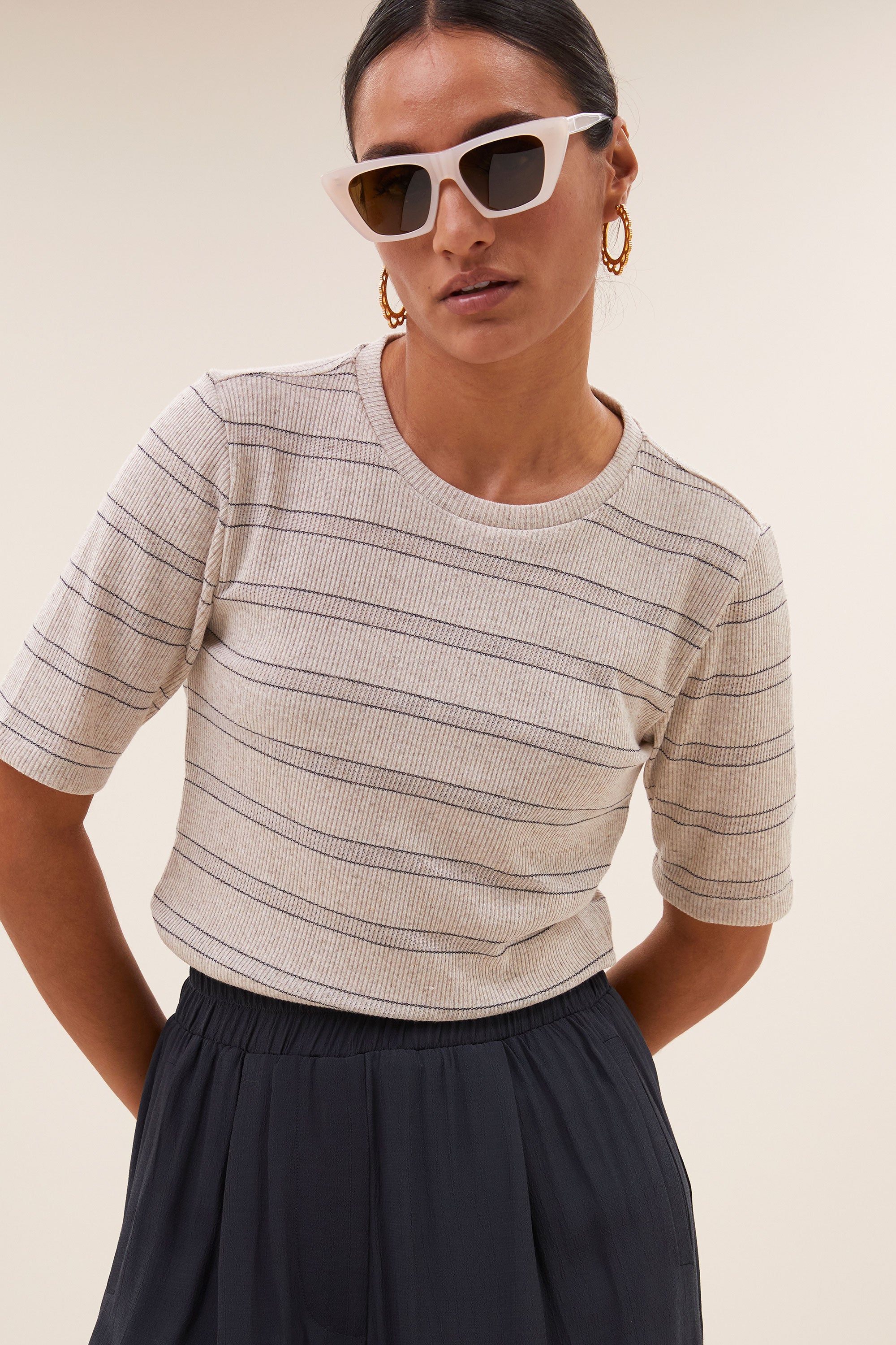 benji viscose pants | graphite