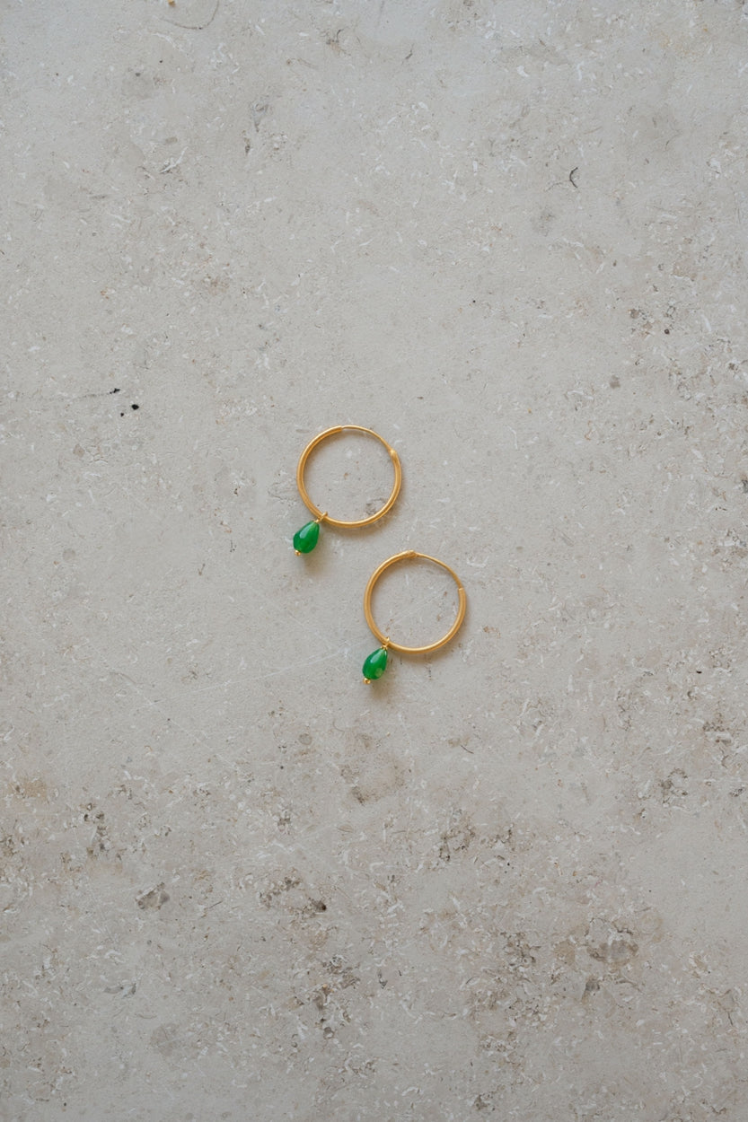 PD bella earring | green