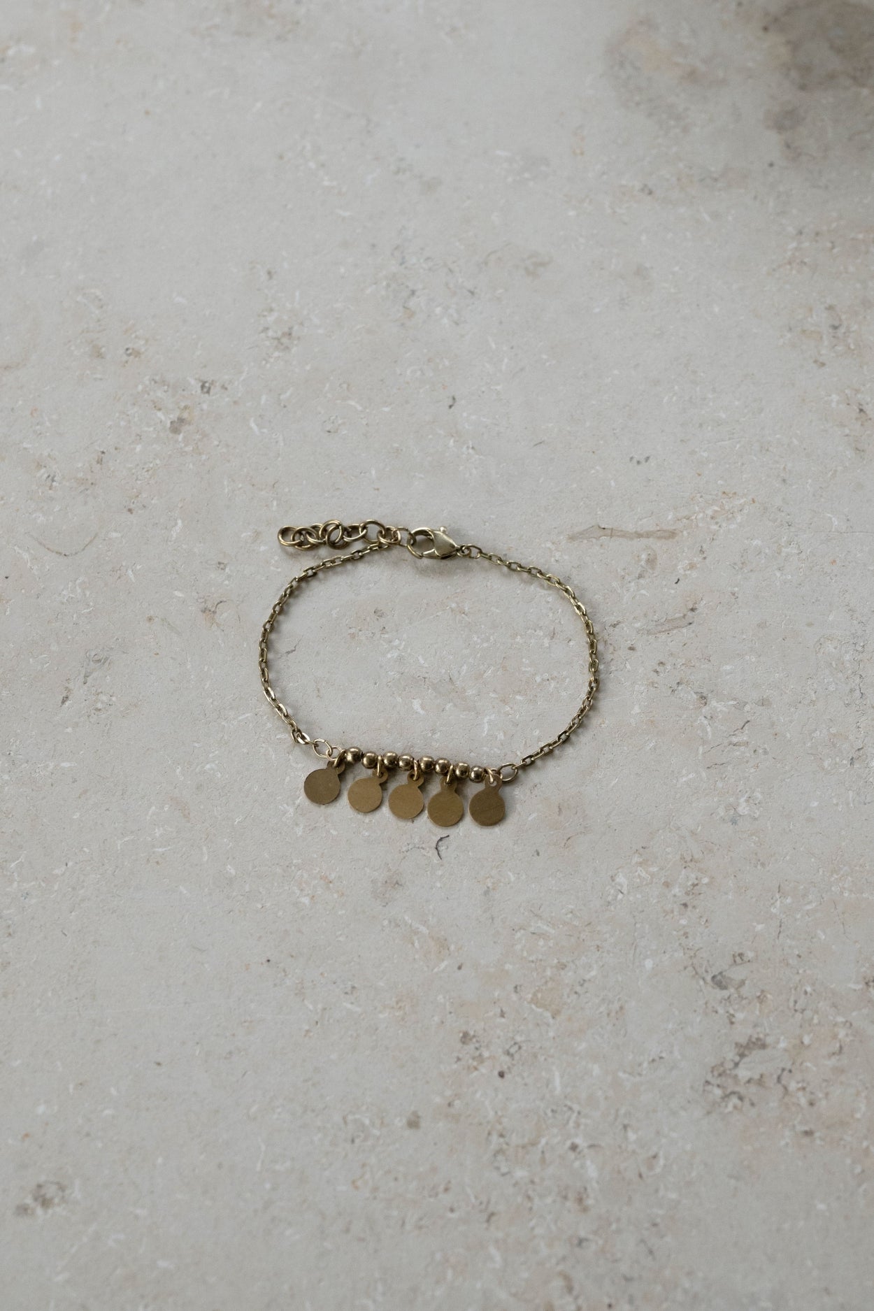 stella bracelet | gold lifestyle image