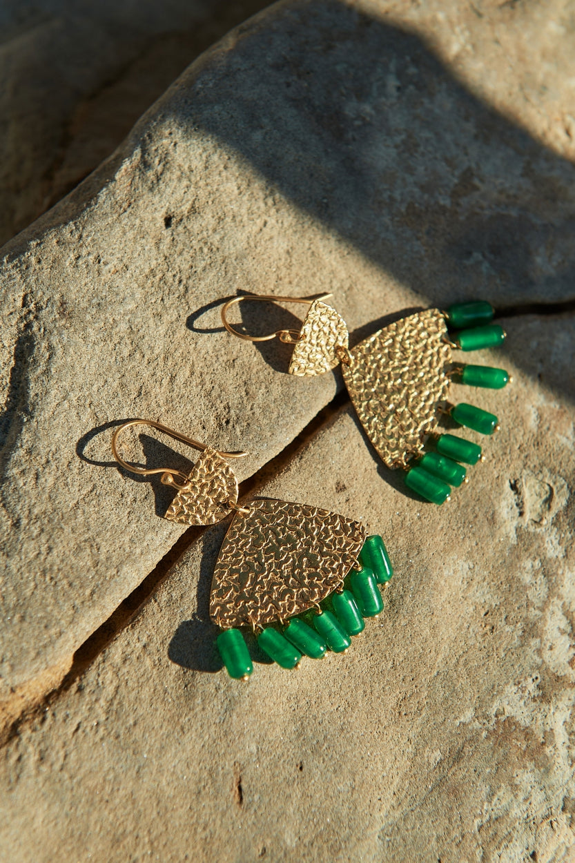 pendiente ravi | verde