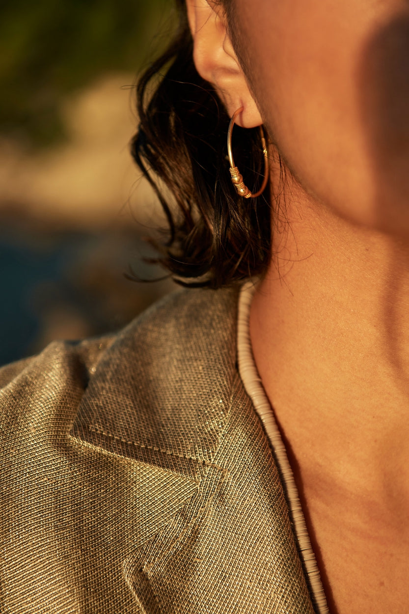 pendiente de lizzy | oro