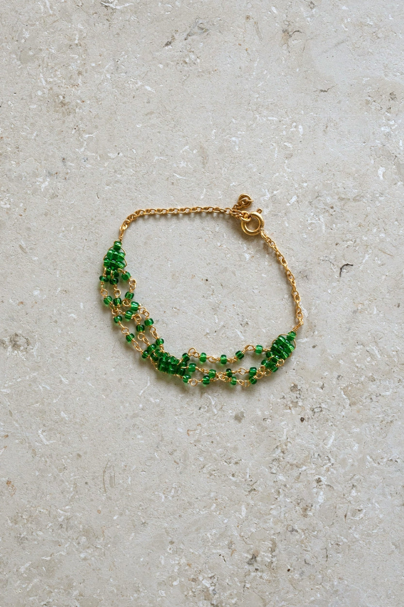 sterre bracelet | green