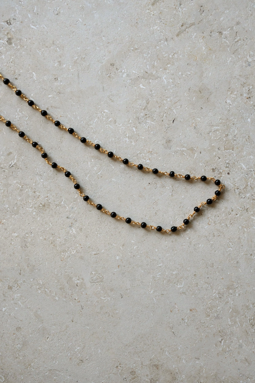 sterre necklace | black