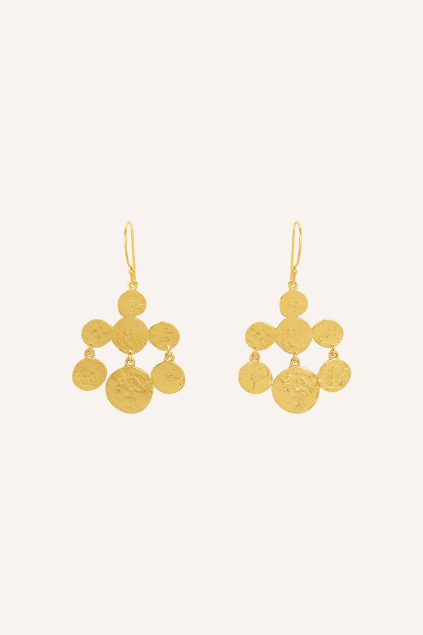 pd-mikki-earring-gold-gold plated-casual fit-casual fit-by-bar-sfeerbeeld