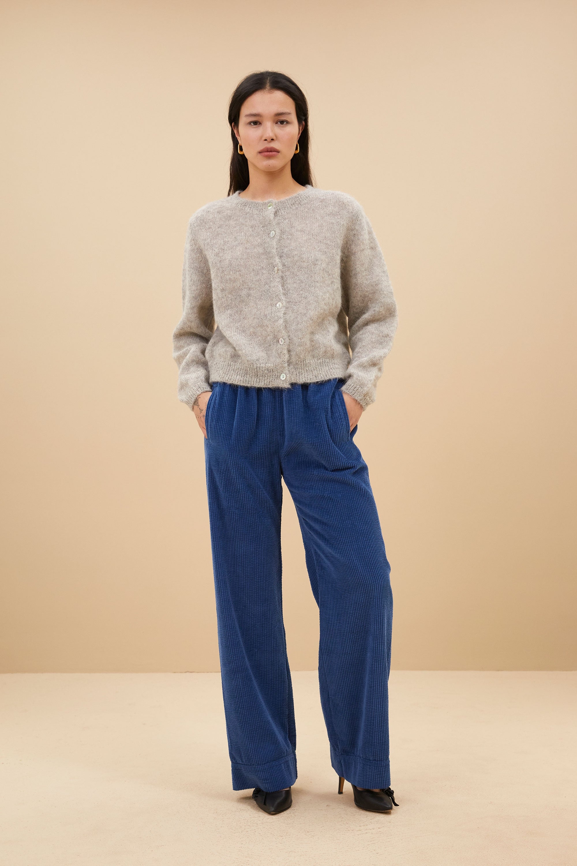 Oferta! Sillón Lorca Tapizado Azul Vaquero