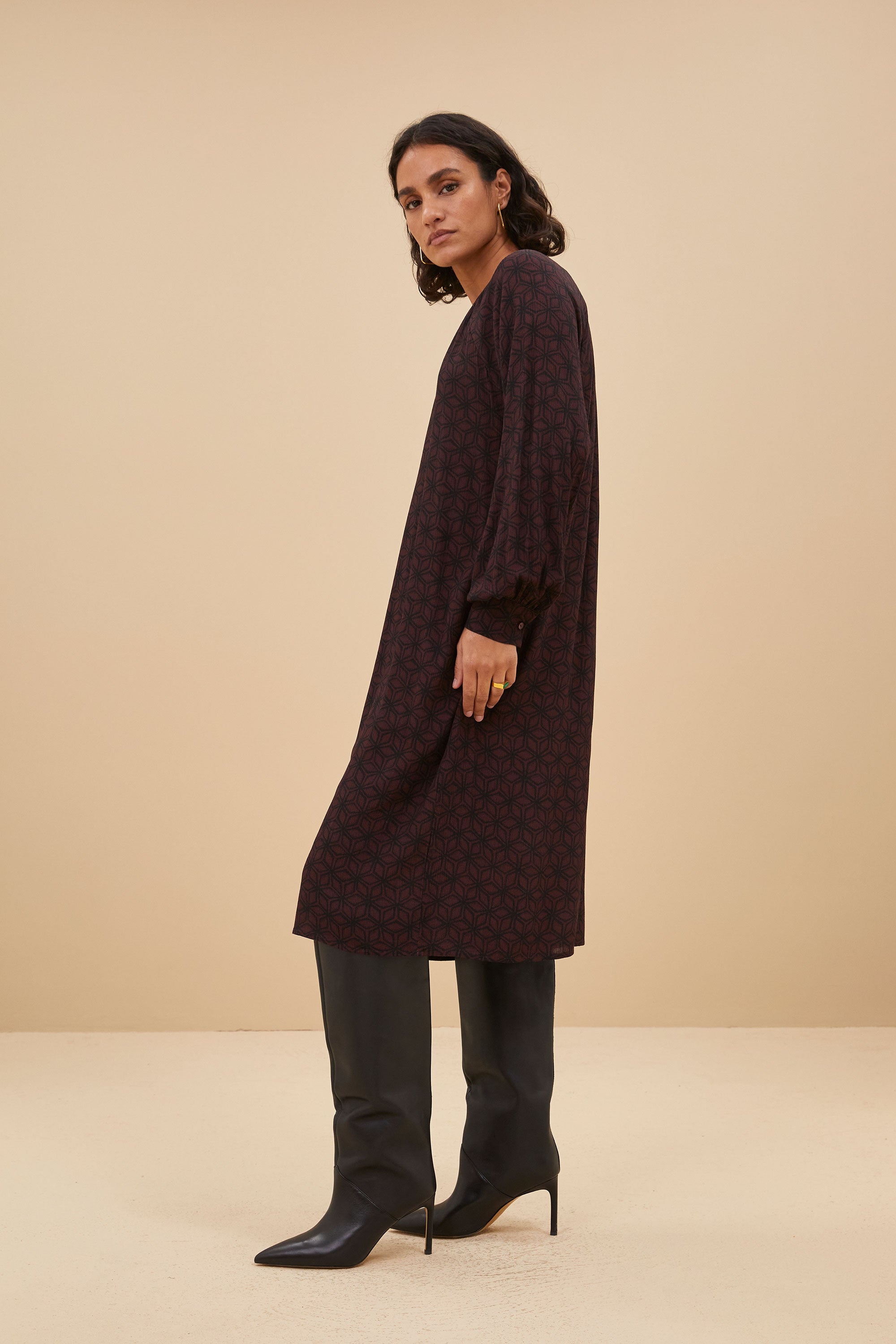 dae contiki dress | contiki print