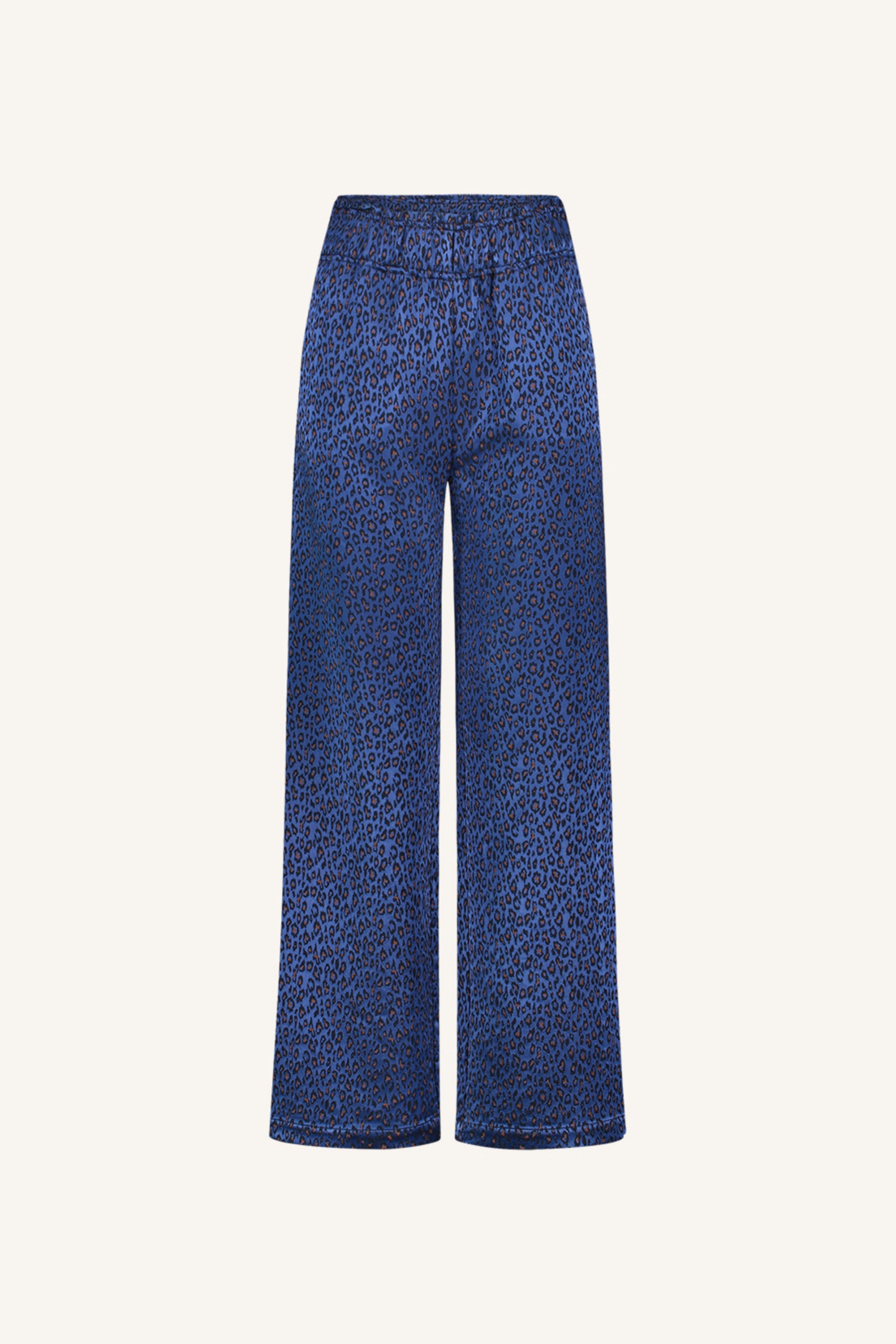 robyn blue cheetah pants | blue cheetah print