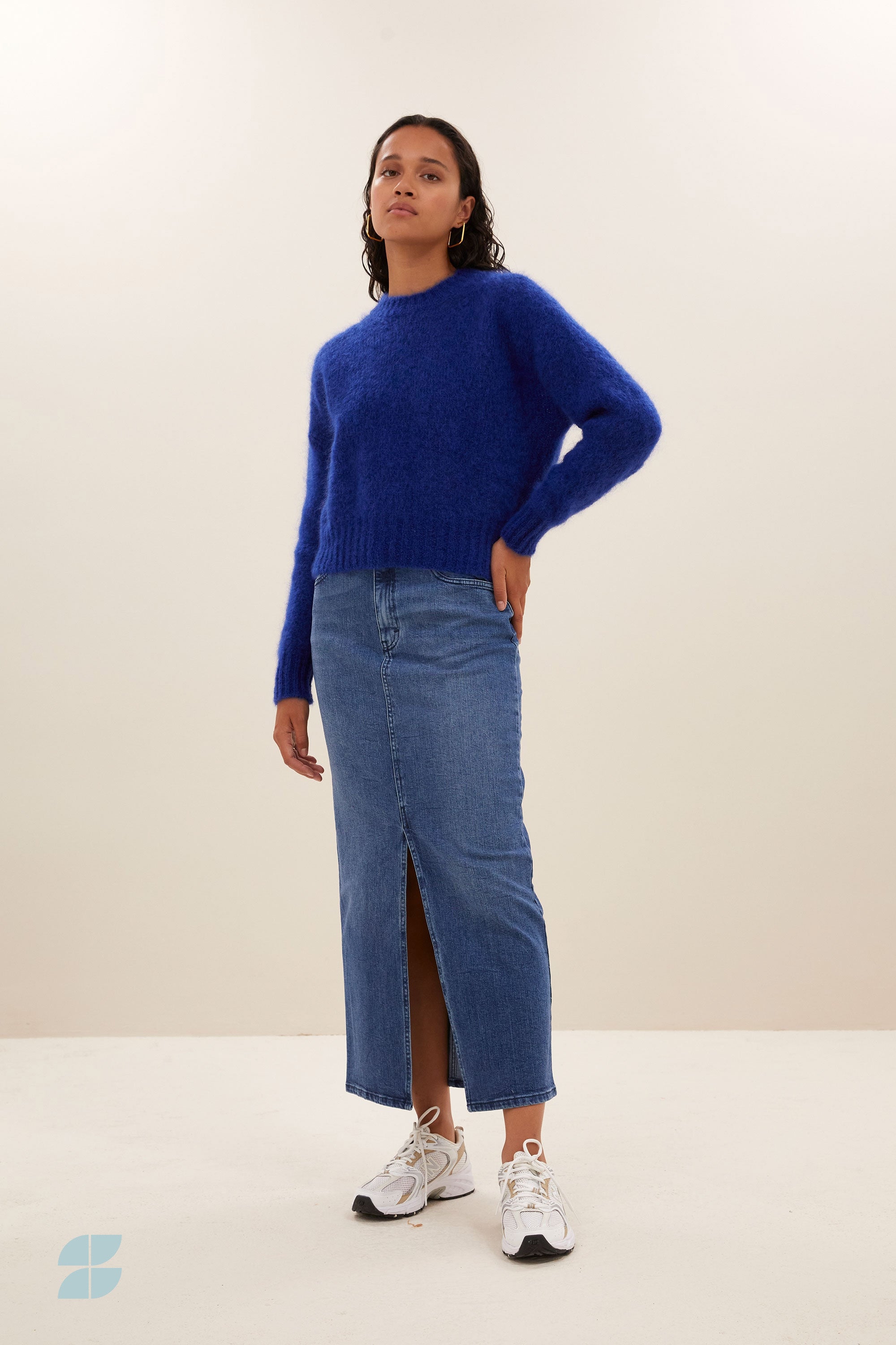 sis denim skirt | denim