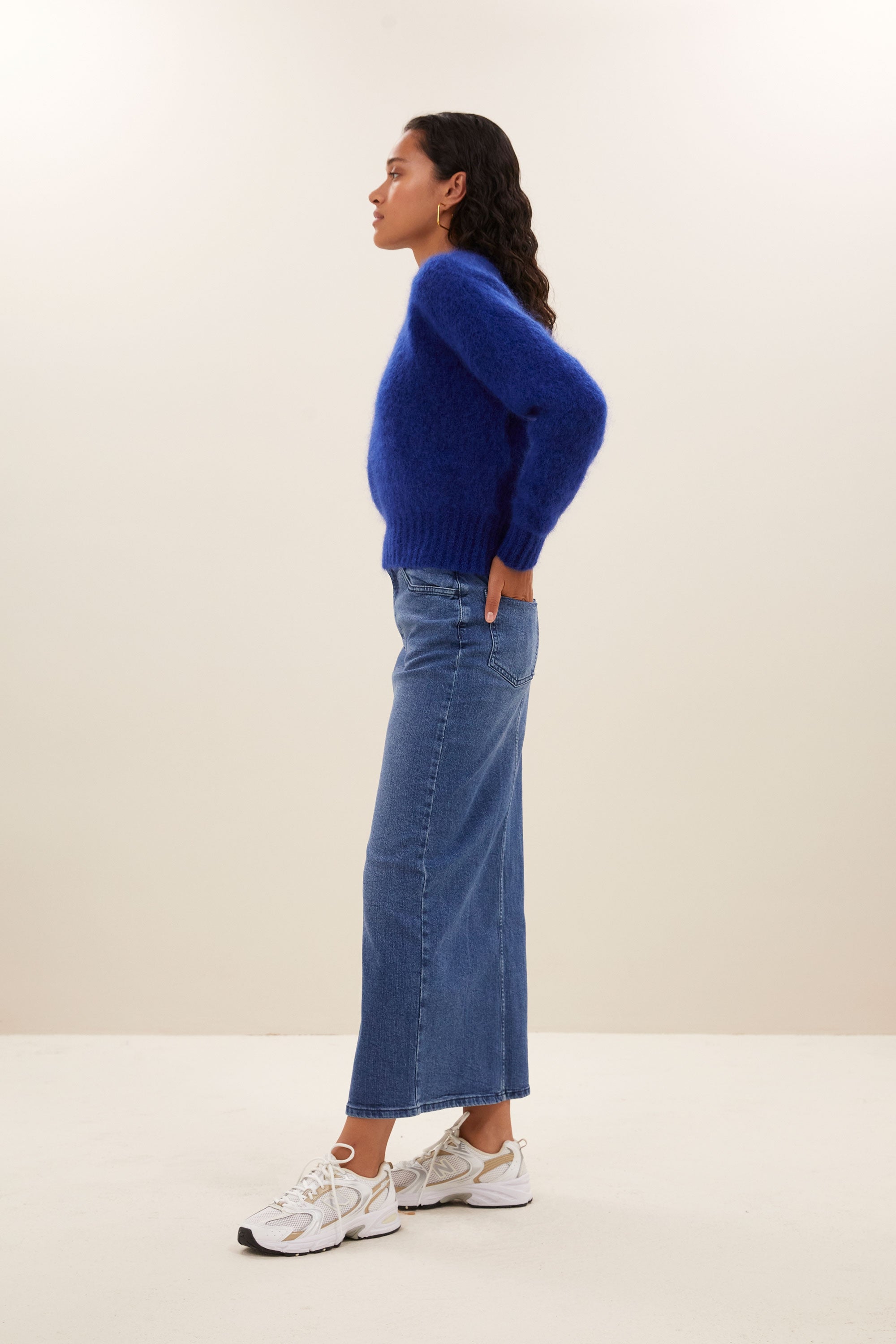 sis denim skirt | denim