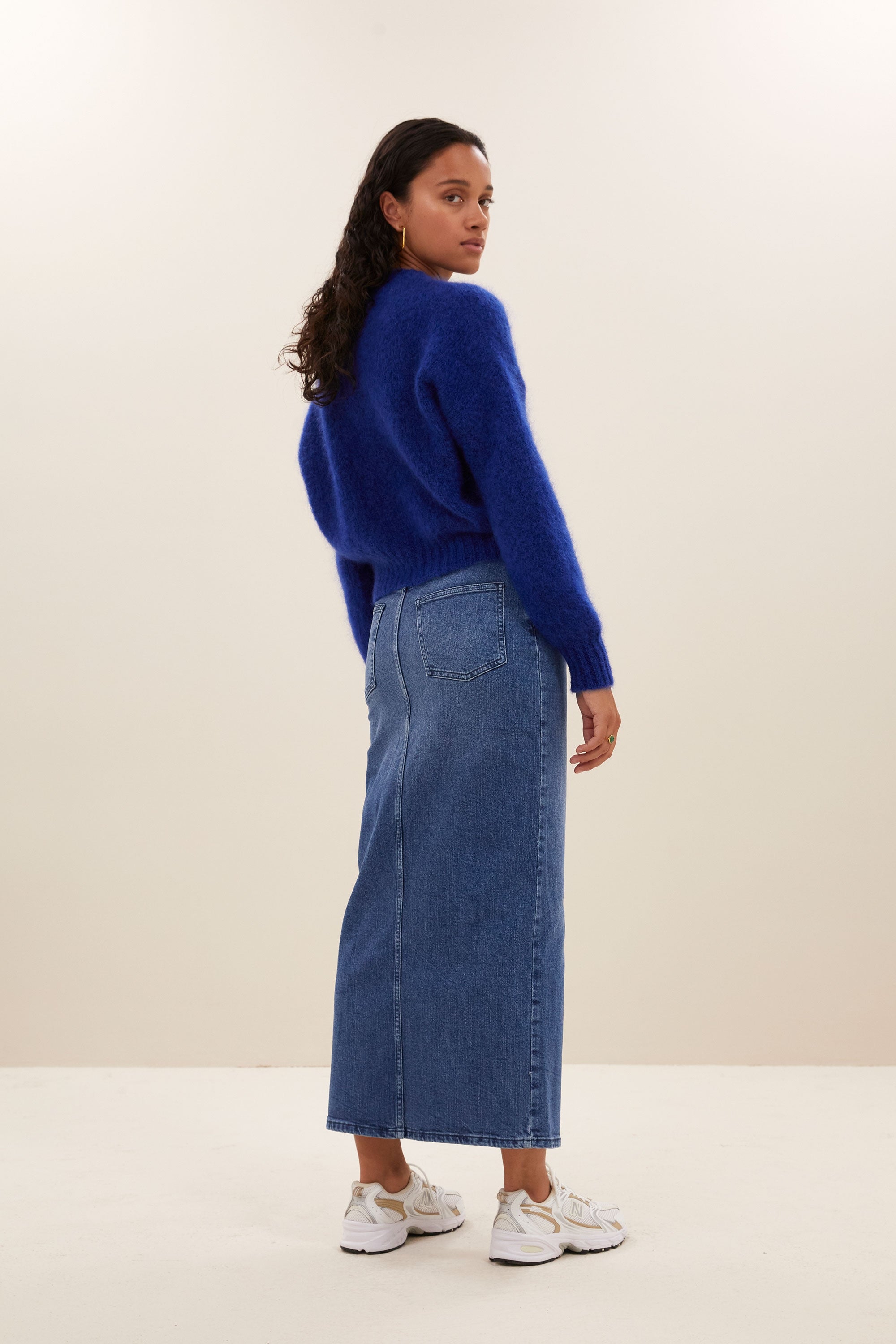 sis denim skirt | denim