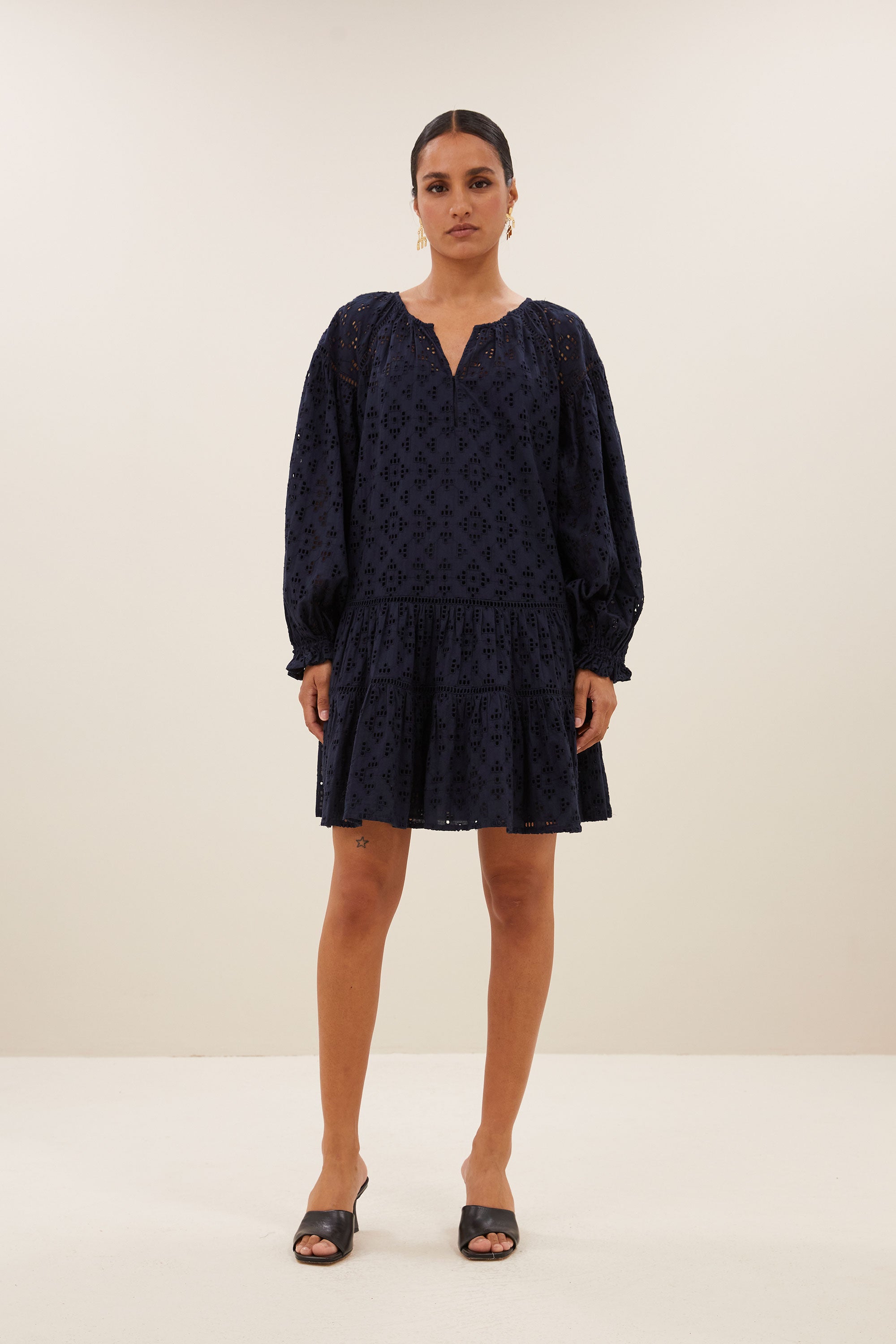 inez dress | midnight