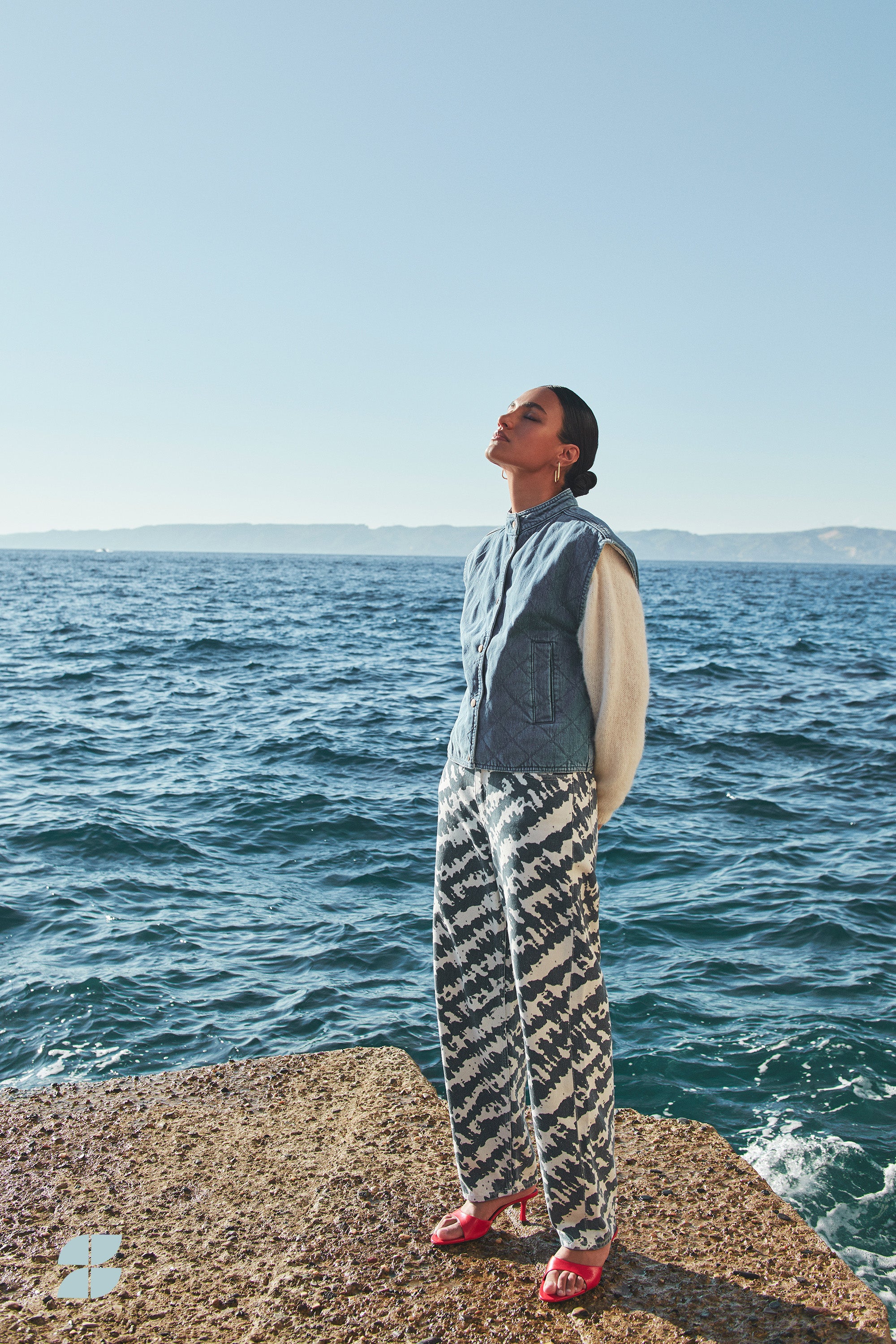 lew shade pants | shade print