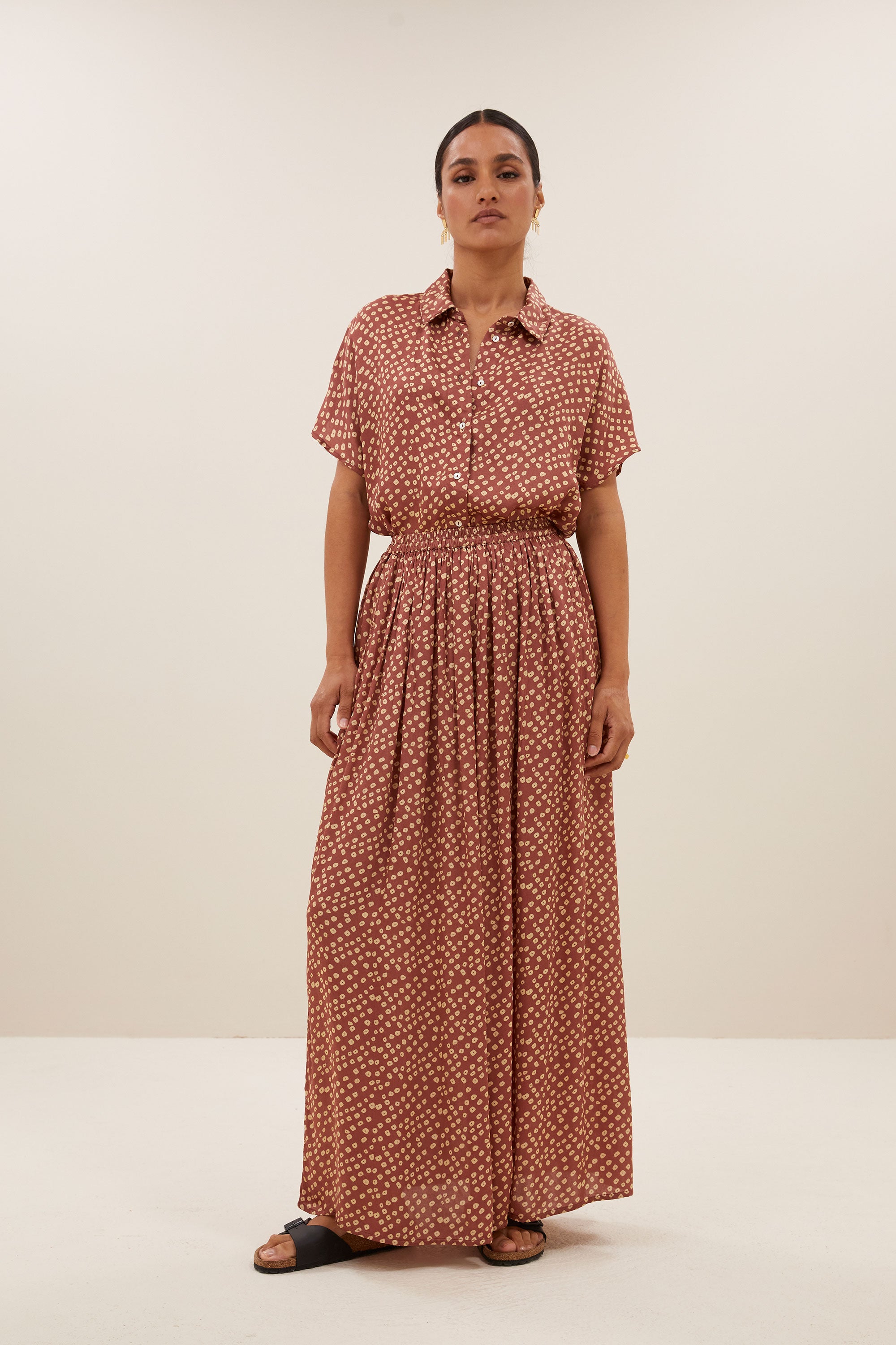 nina delhi skirt | delhi print