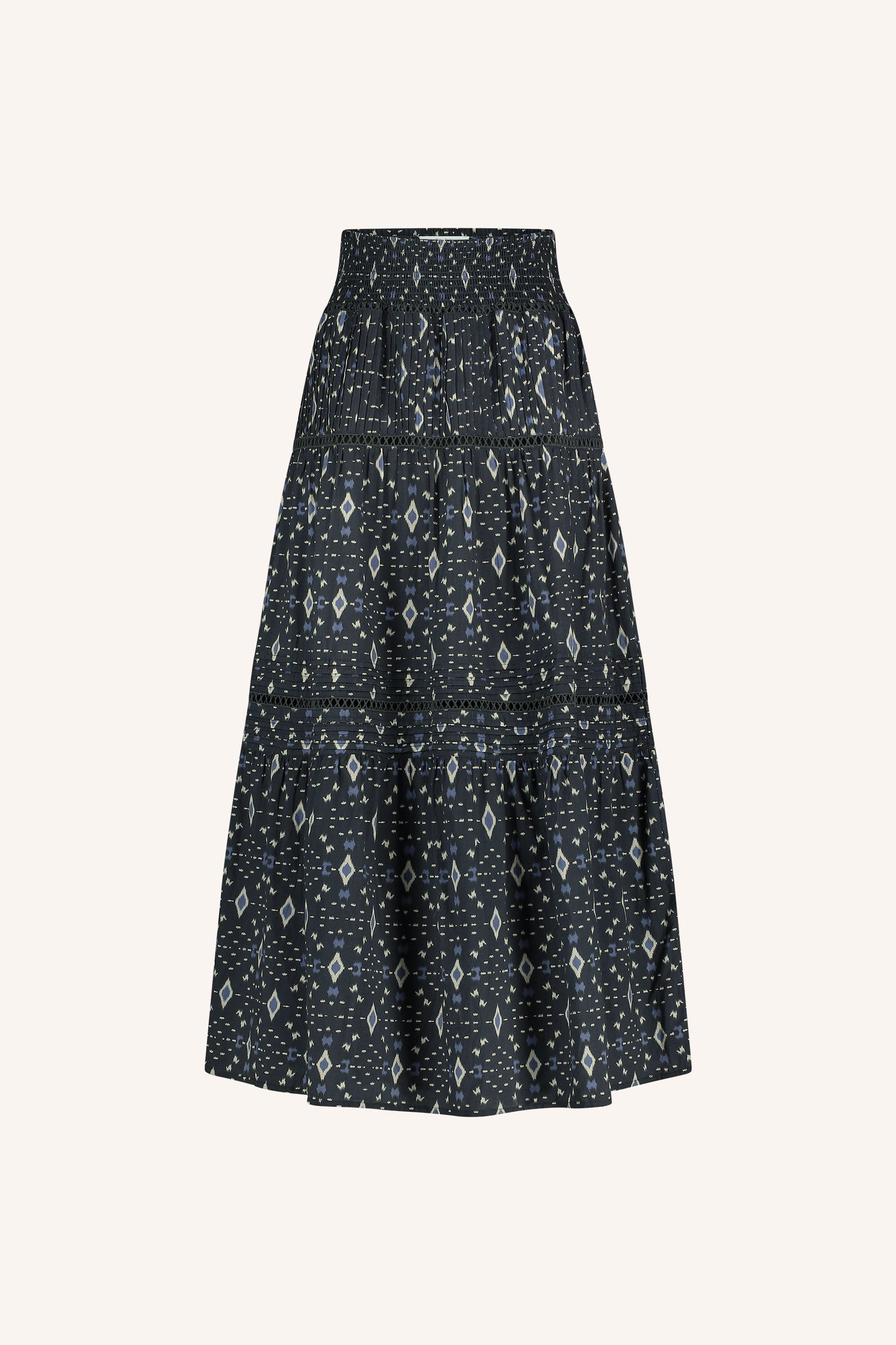 xena midnight ikat skirt | midnight ikat