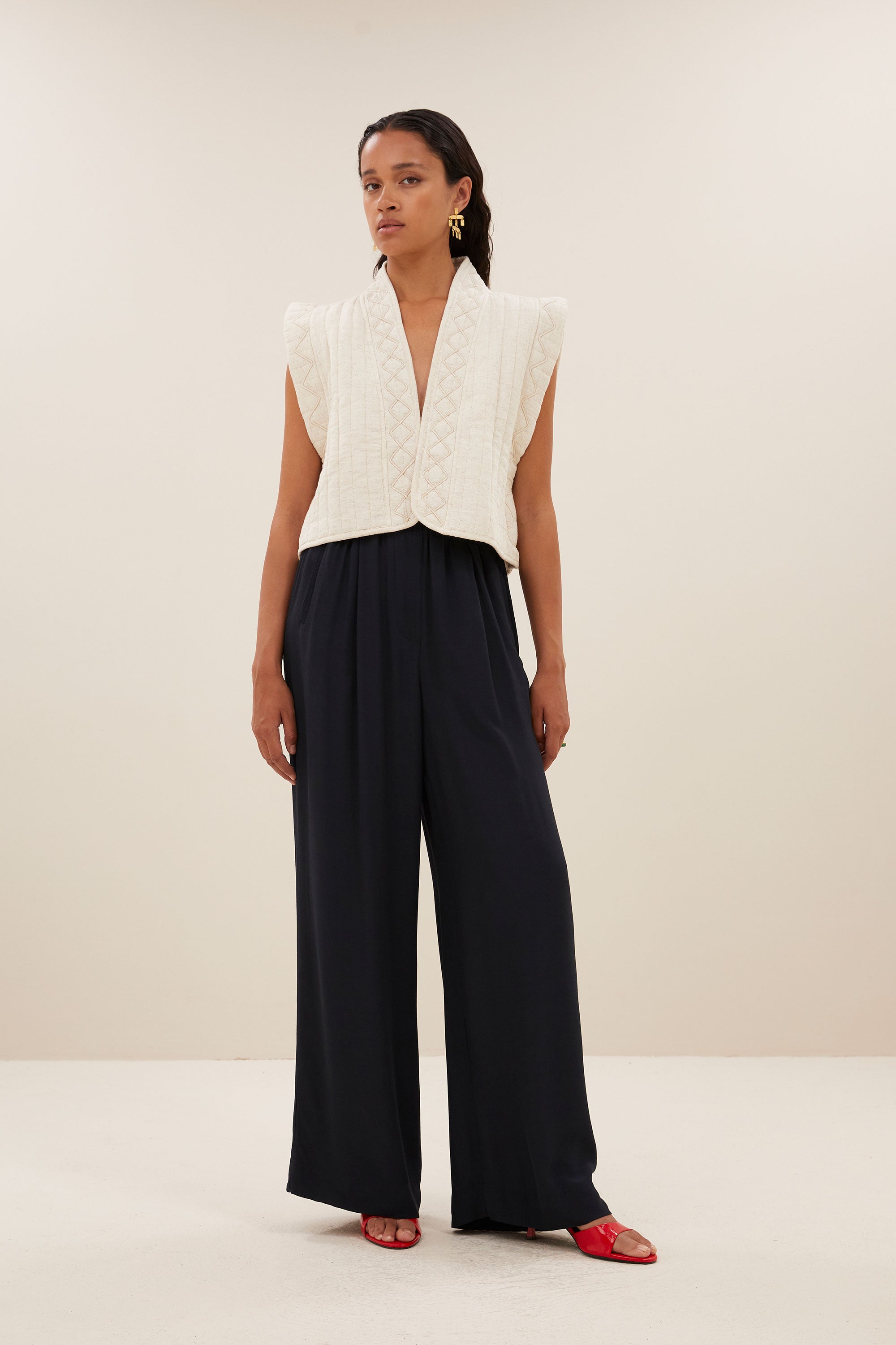 isla cord jacket | sand