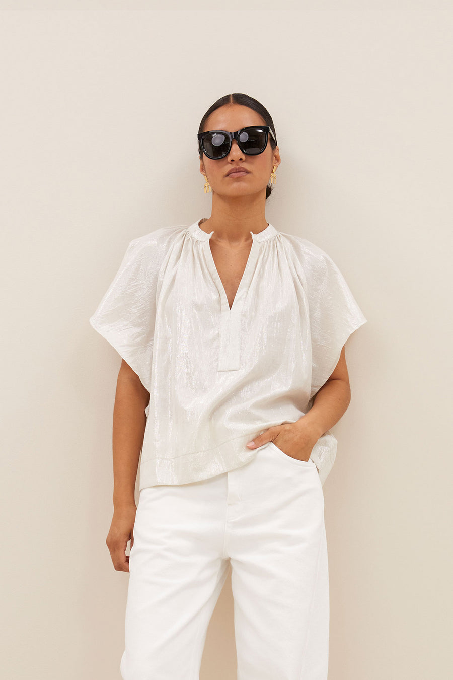 saar sunglasses | black