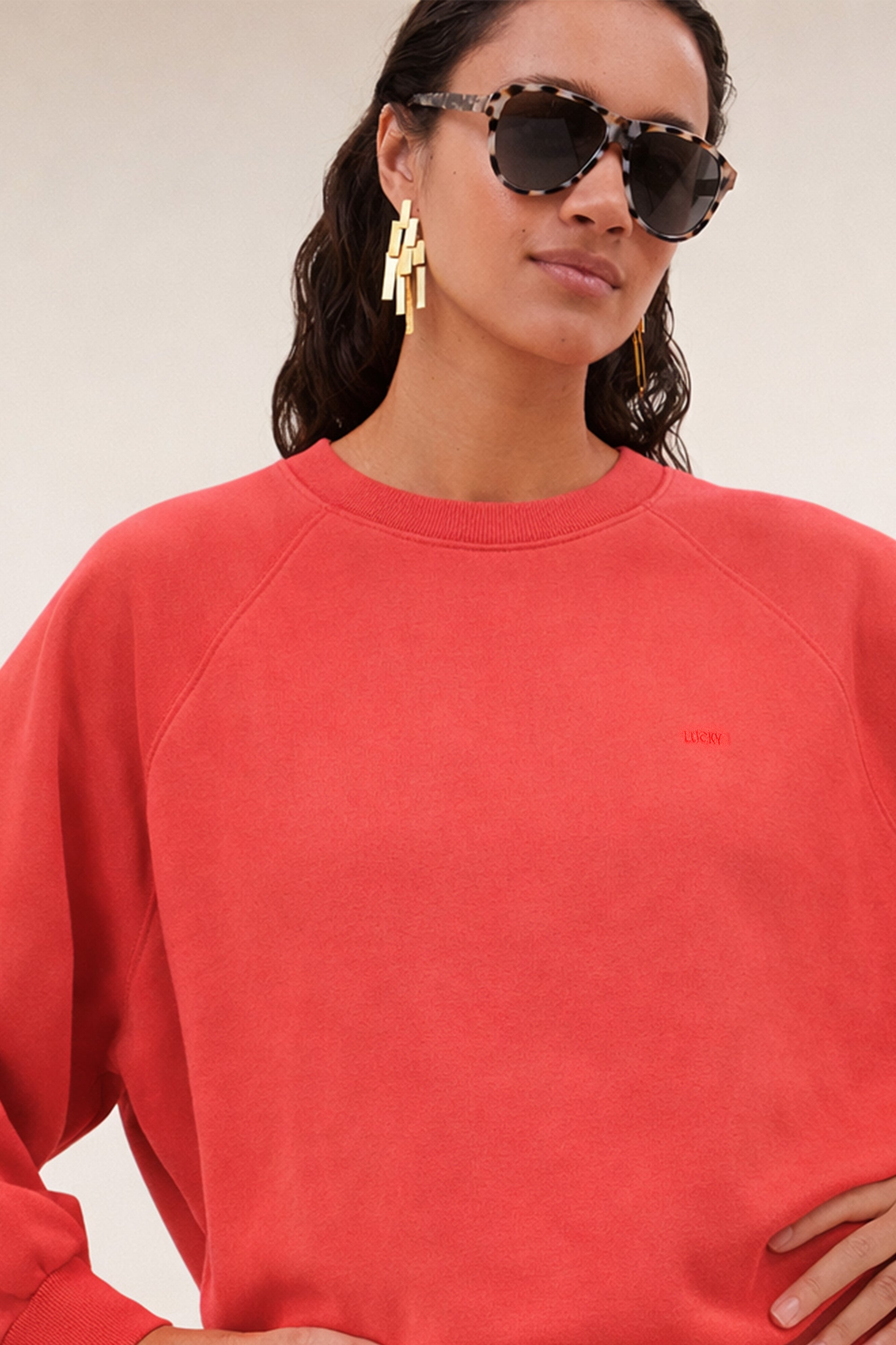 steph sunglasses | milky tortoise