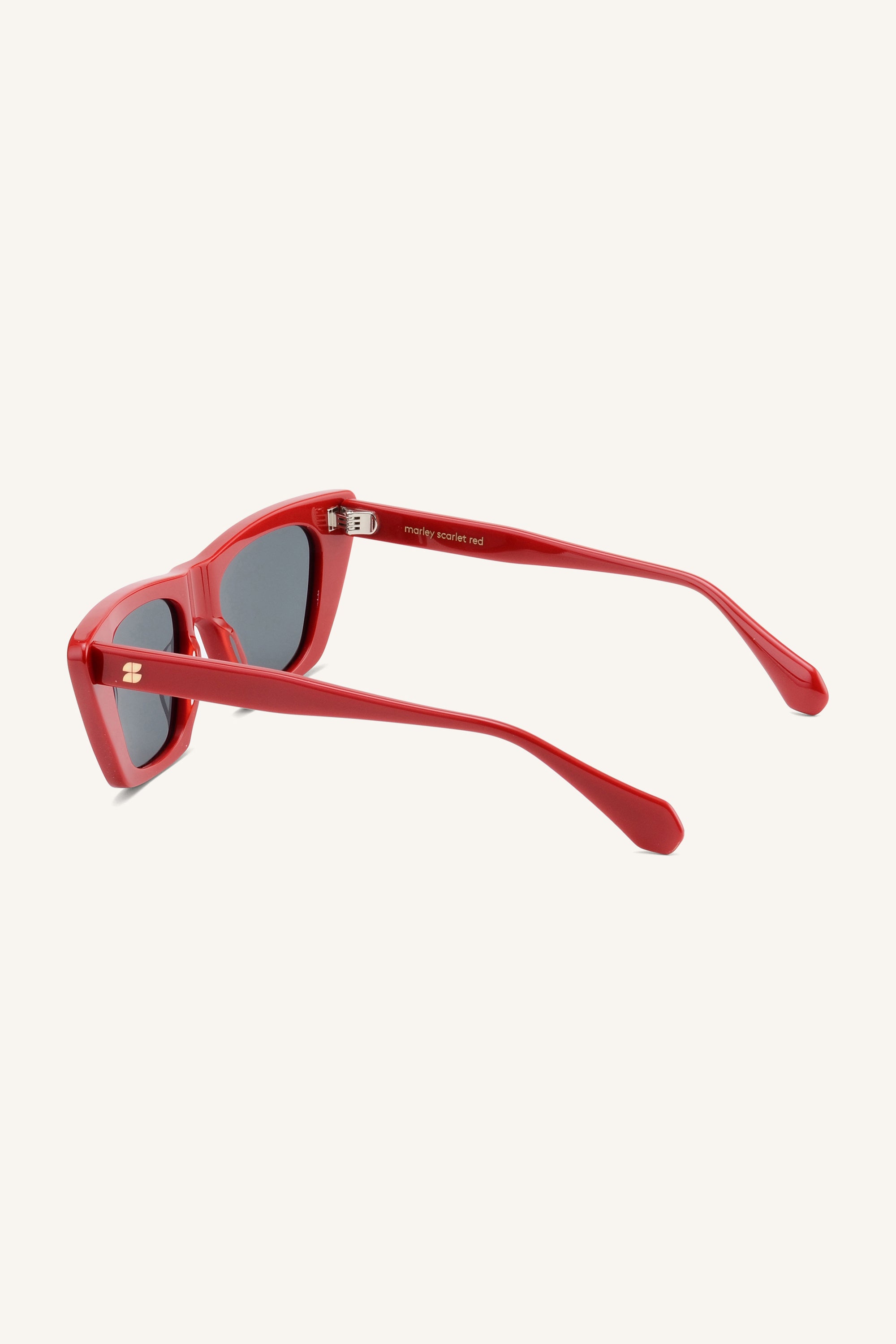 marley sunglasses | scarlet red