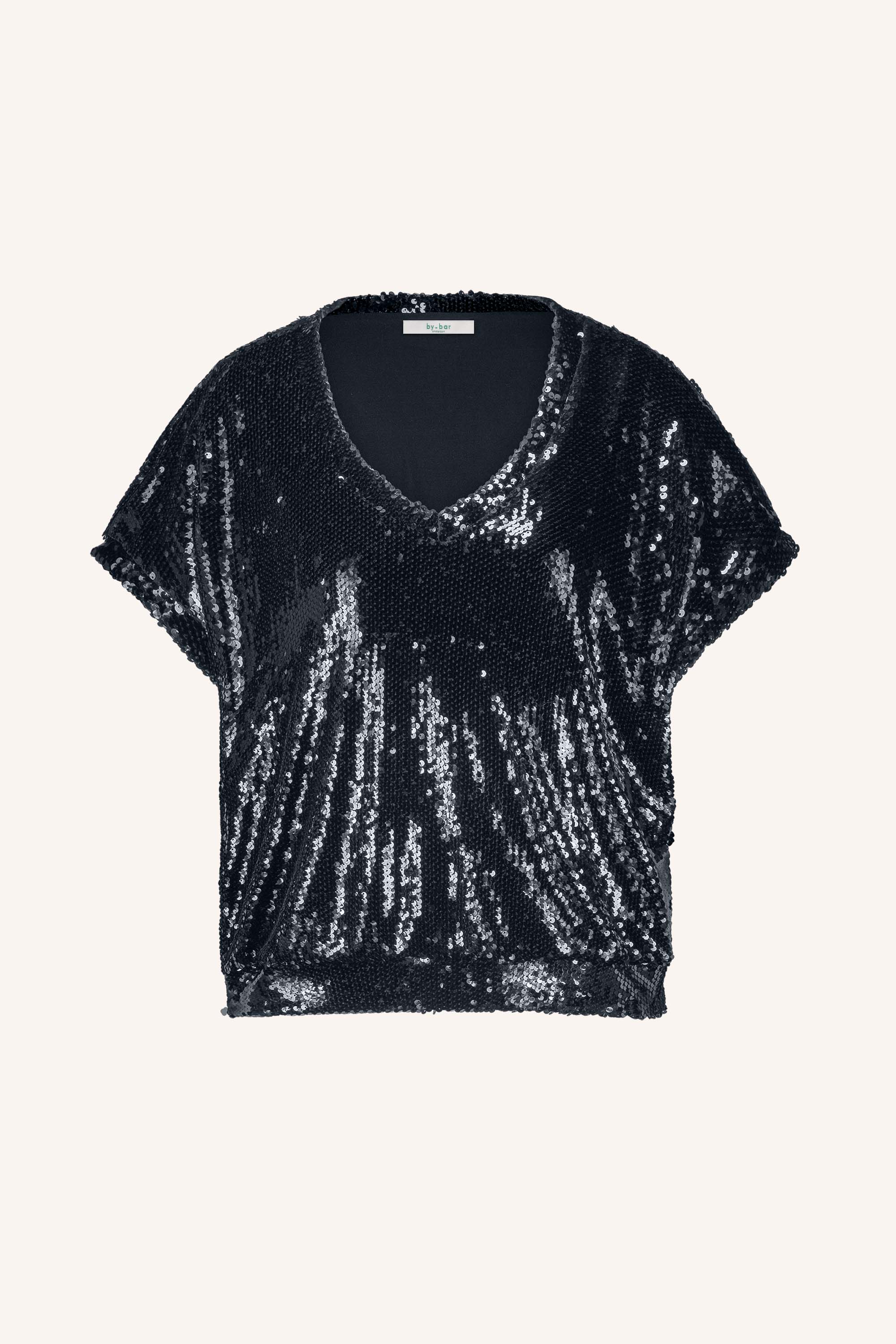 tyler sparkle top | midnight