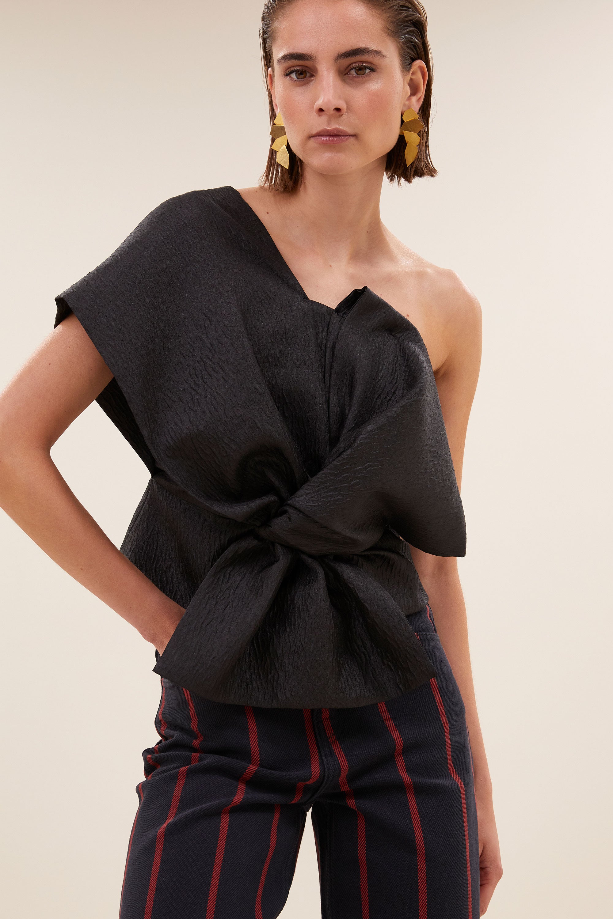 jula bubble top | jet black