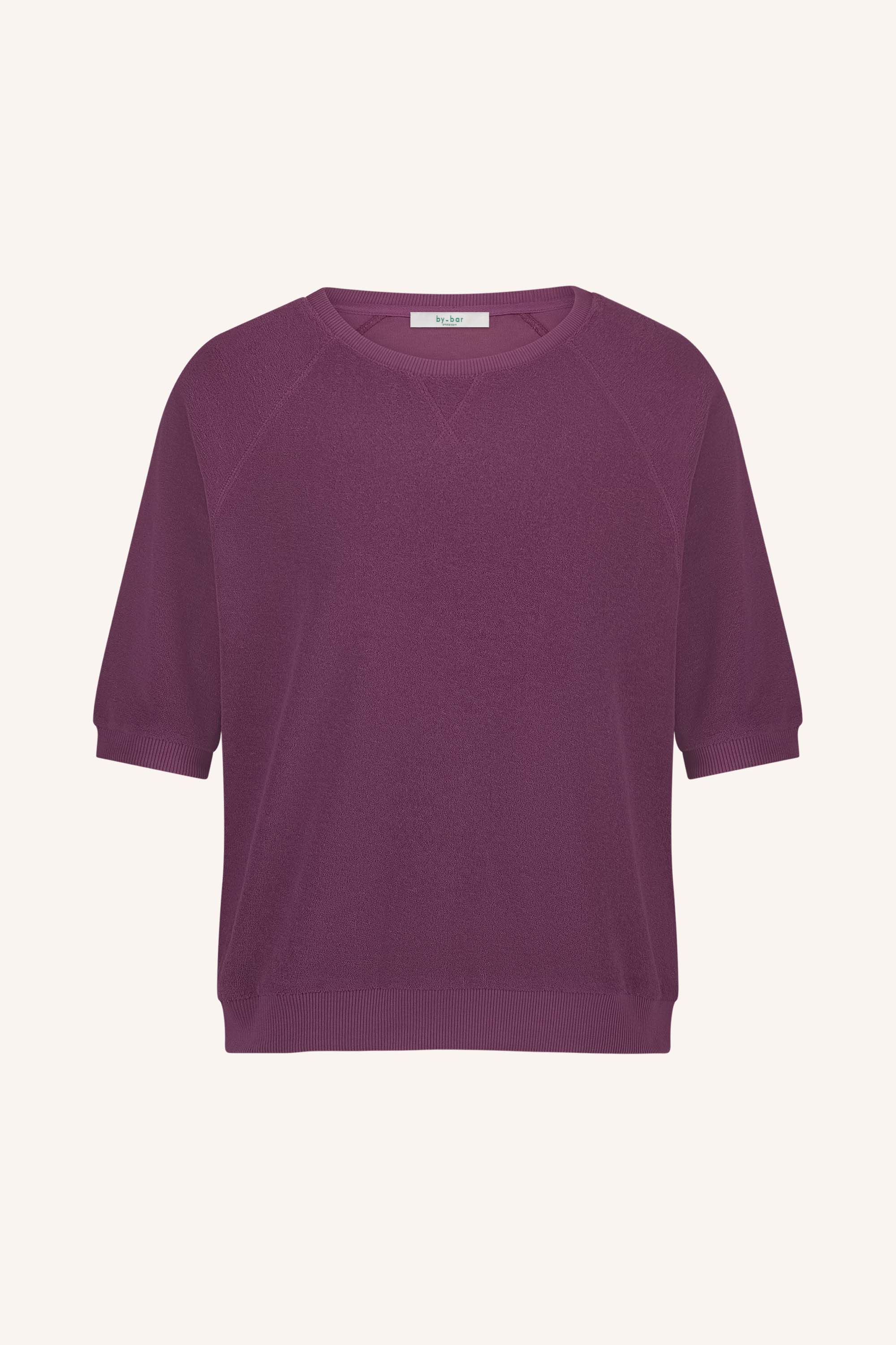 top – neva slub top - grape wine – by-bar