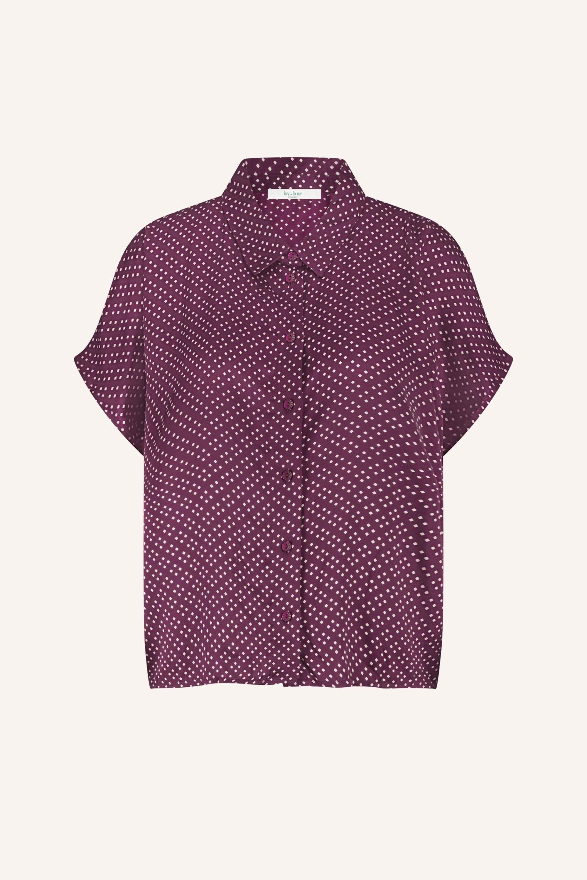 karly pixel blouse | pixel print