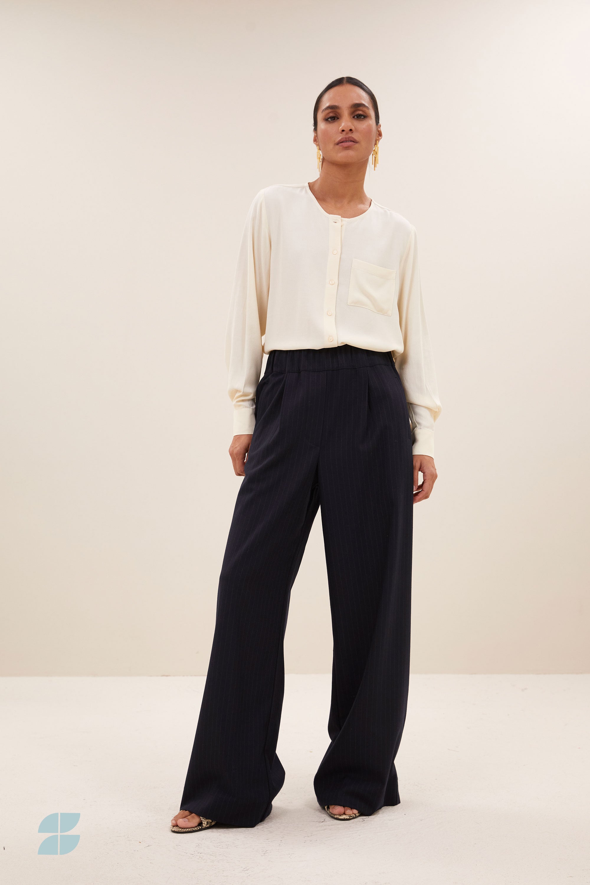 moni viscose blouse | cream