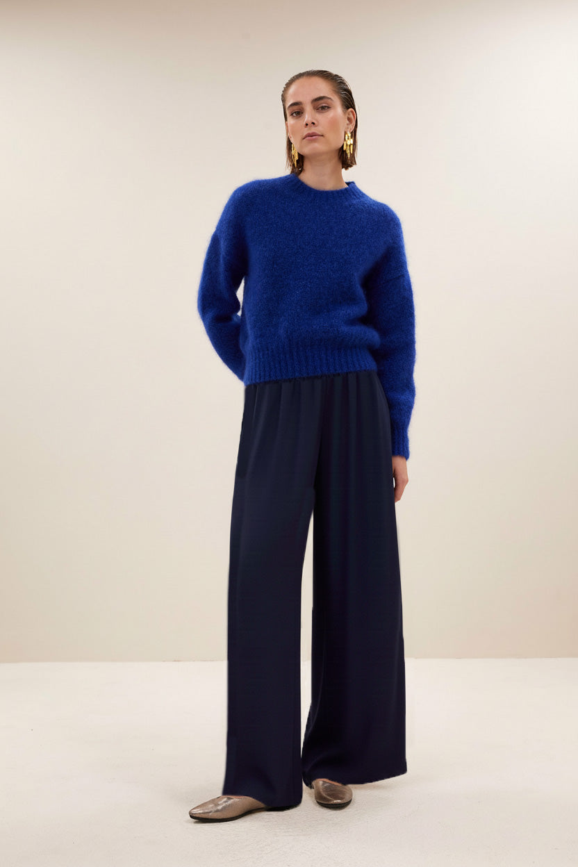 sonny sparkle pullover | queens blue