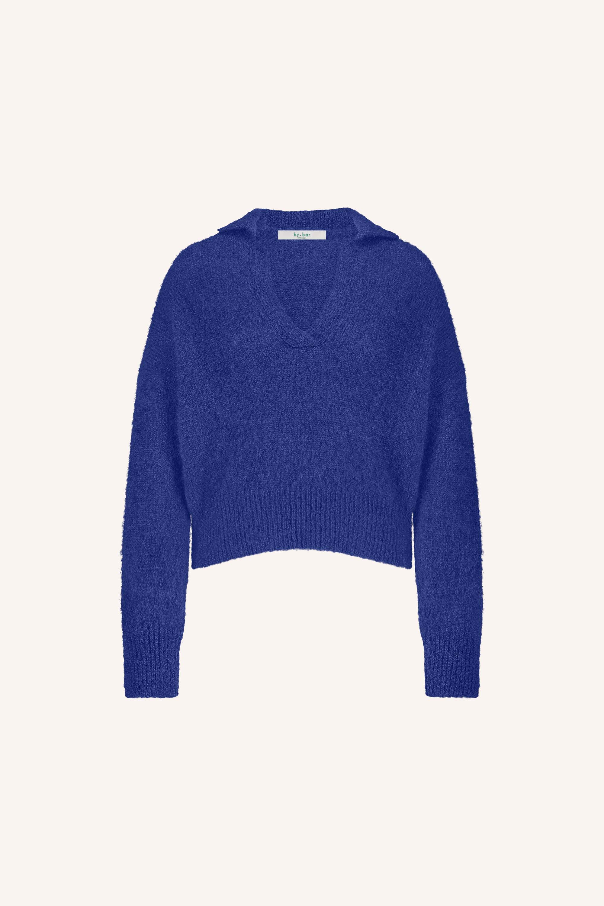 polo pullover | queens blue