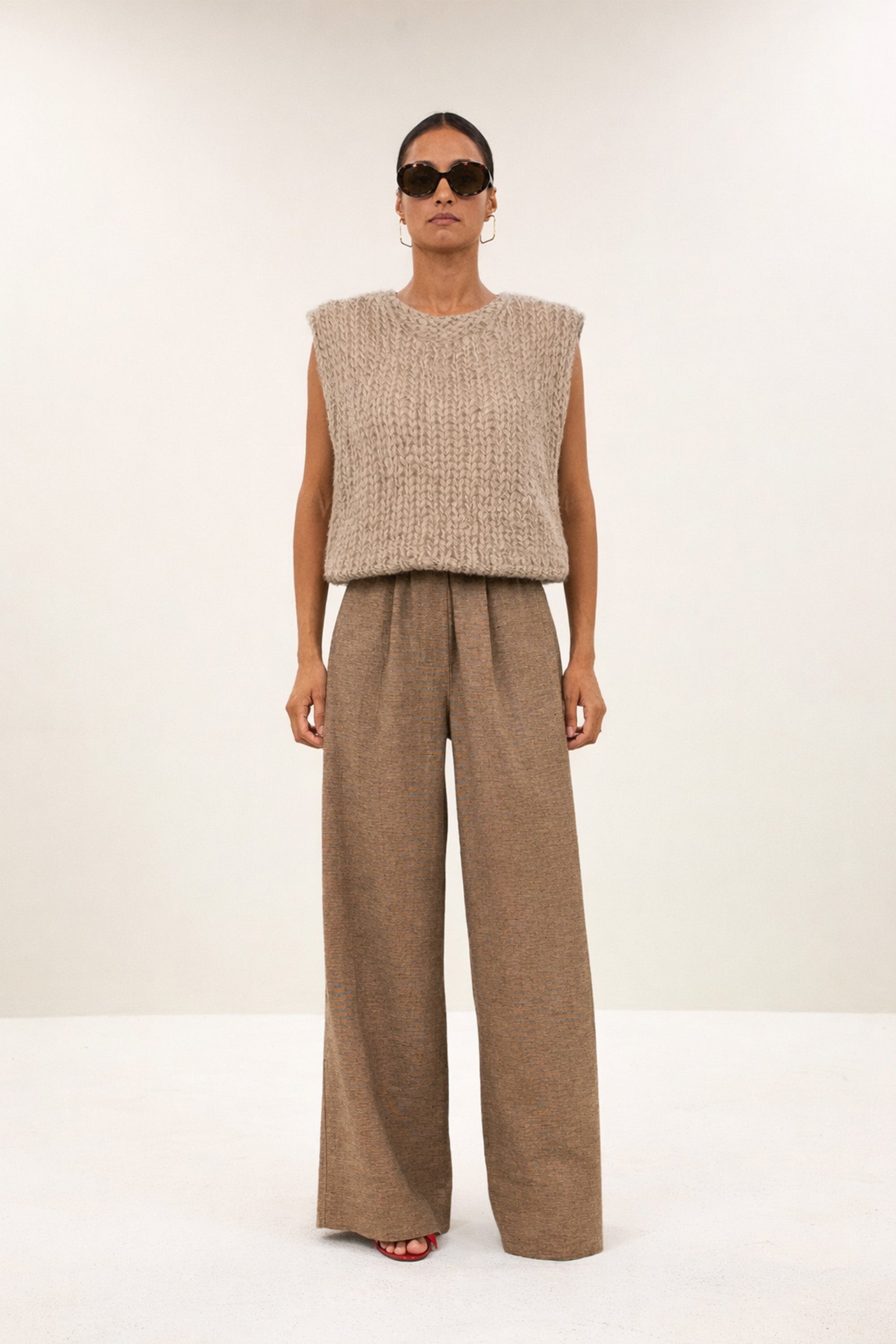 benji girone pants | iced coffee