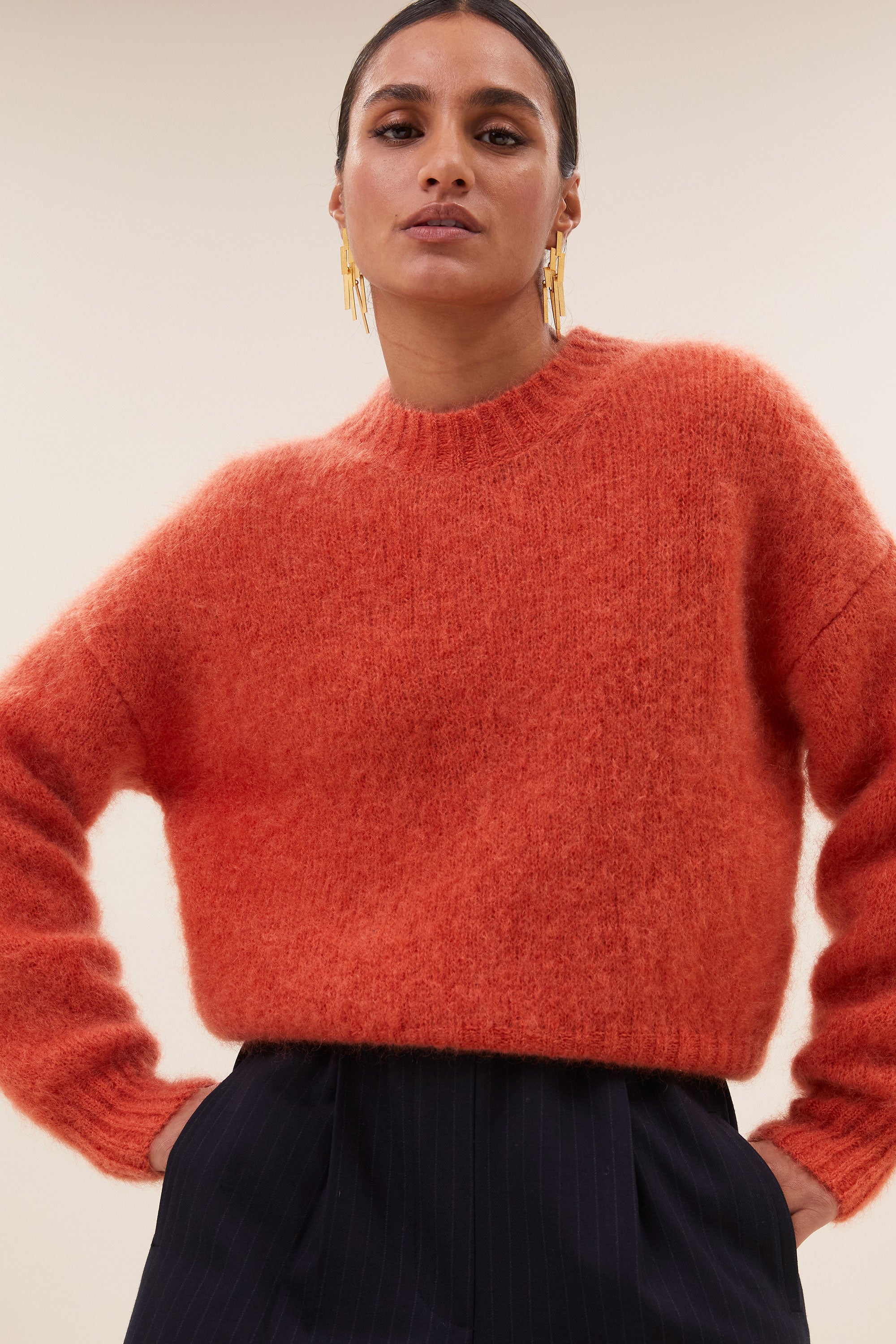 sonny pullover | chili red