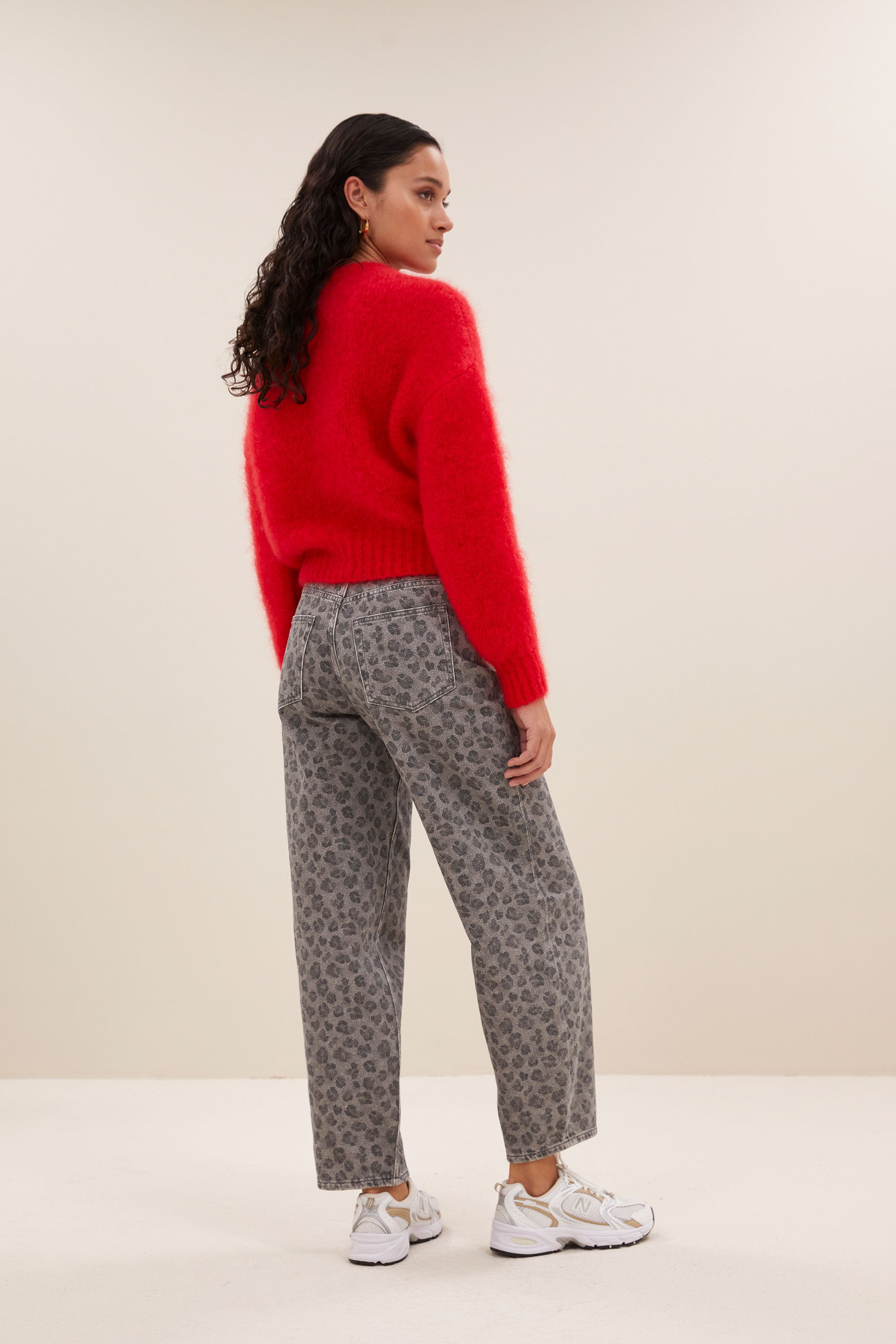 sonny pullover | scarlet red