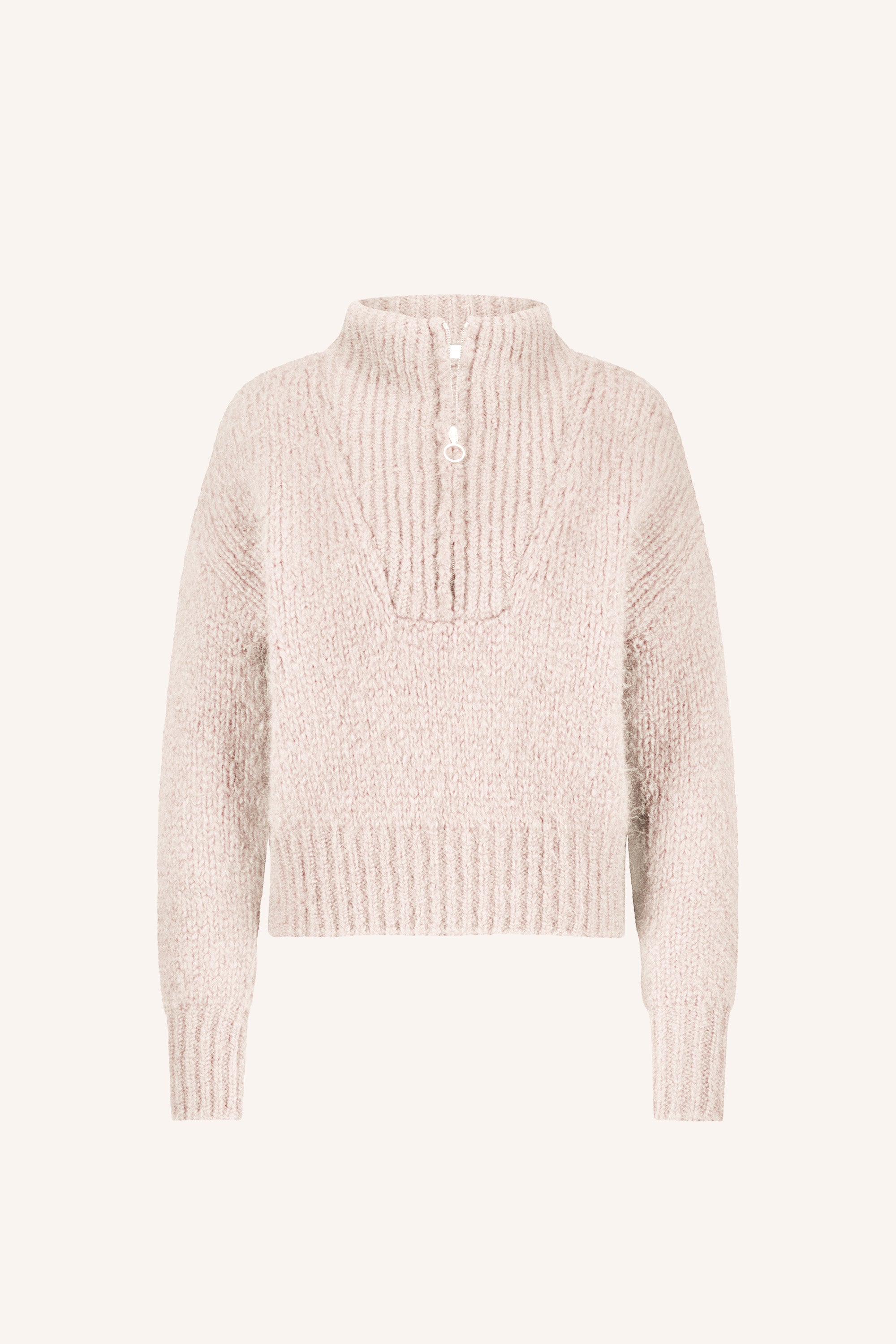 boxy beau pullover | chalk