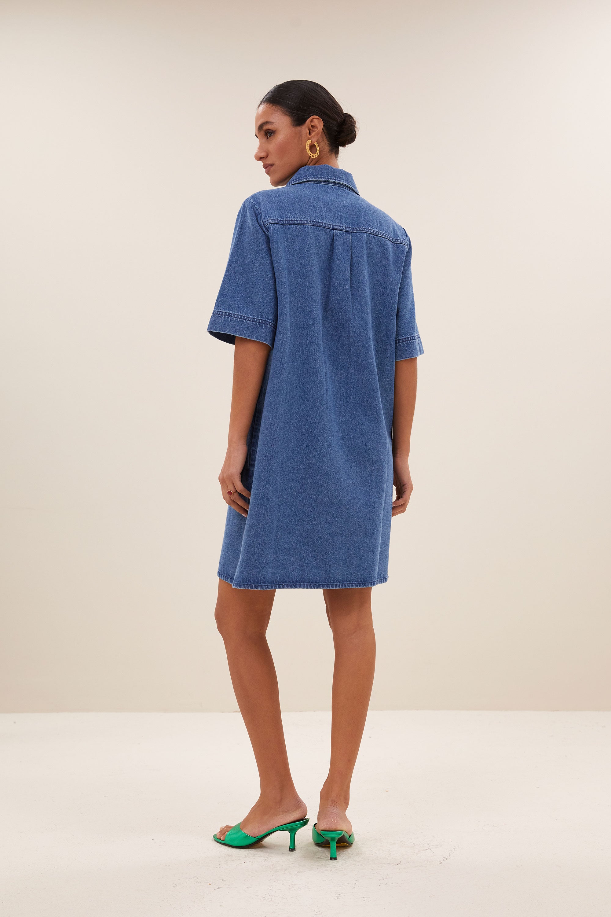 philipe denim dress | medium denim