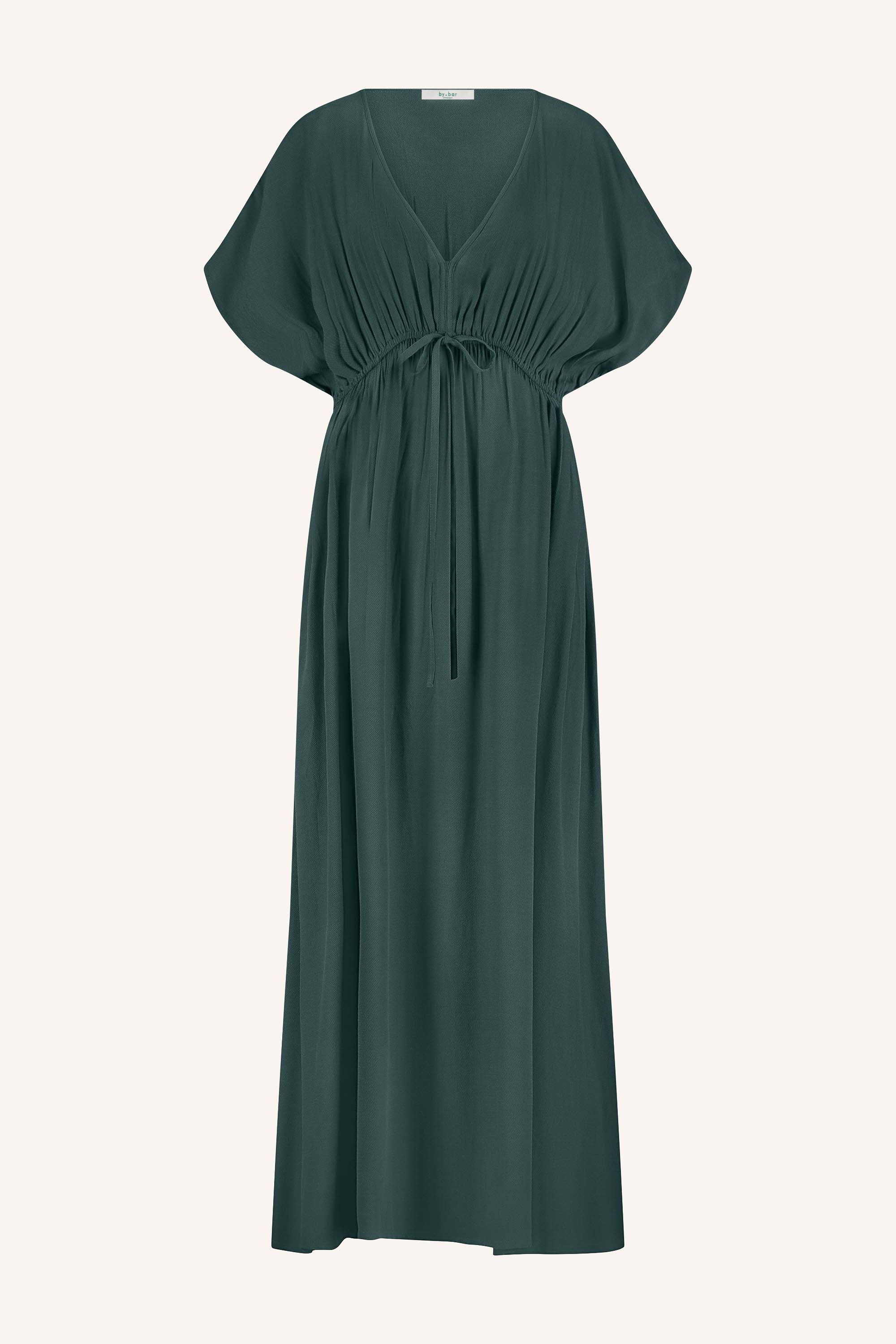 long twill dress | dried basil