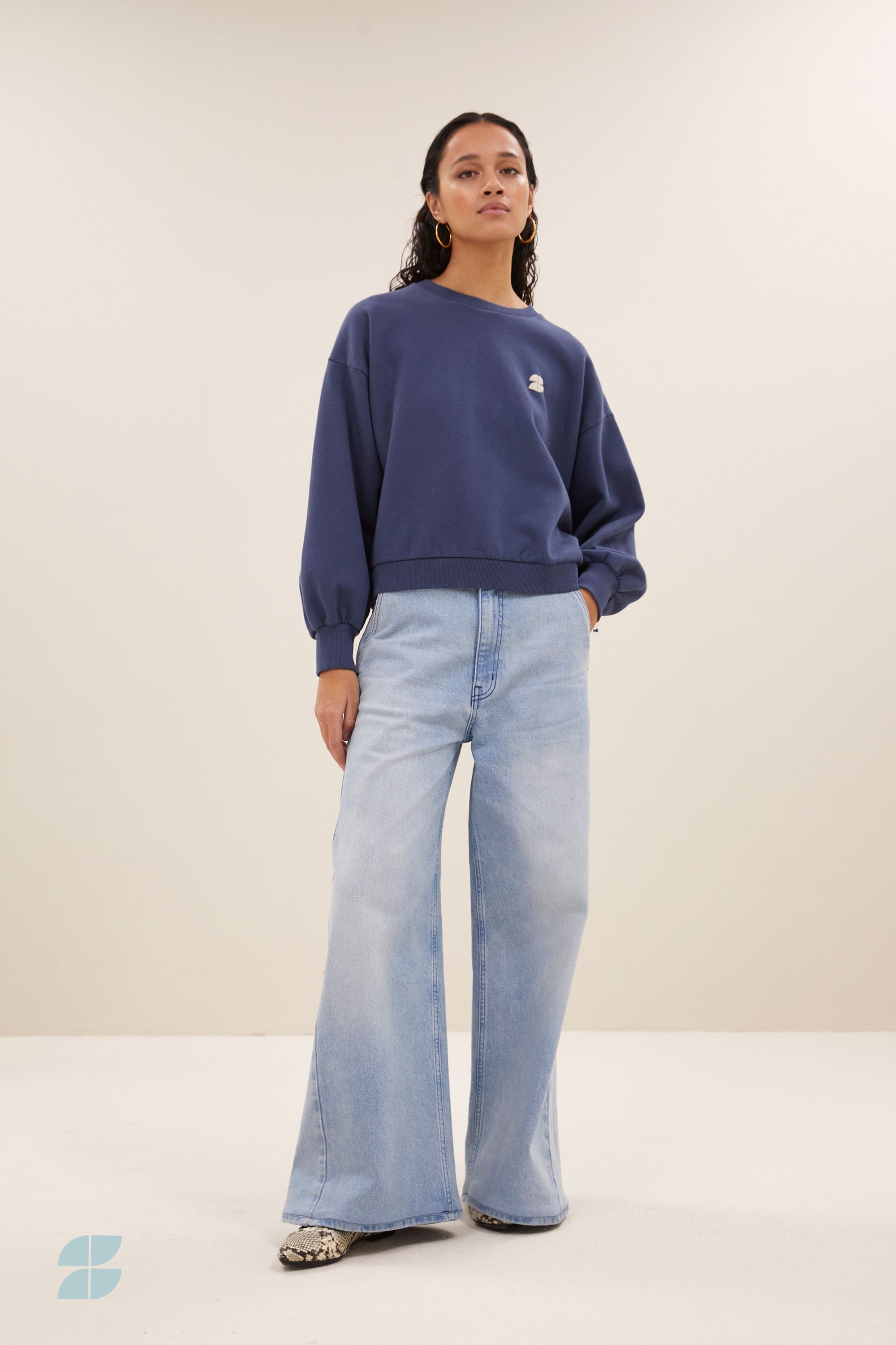 broek – sen pants - denim – by-bar