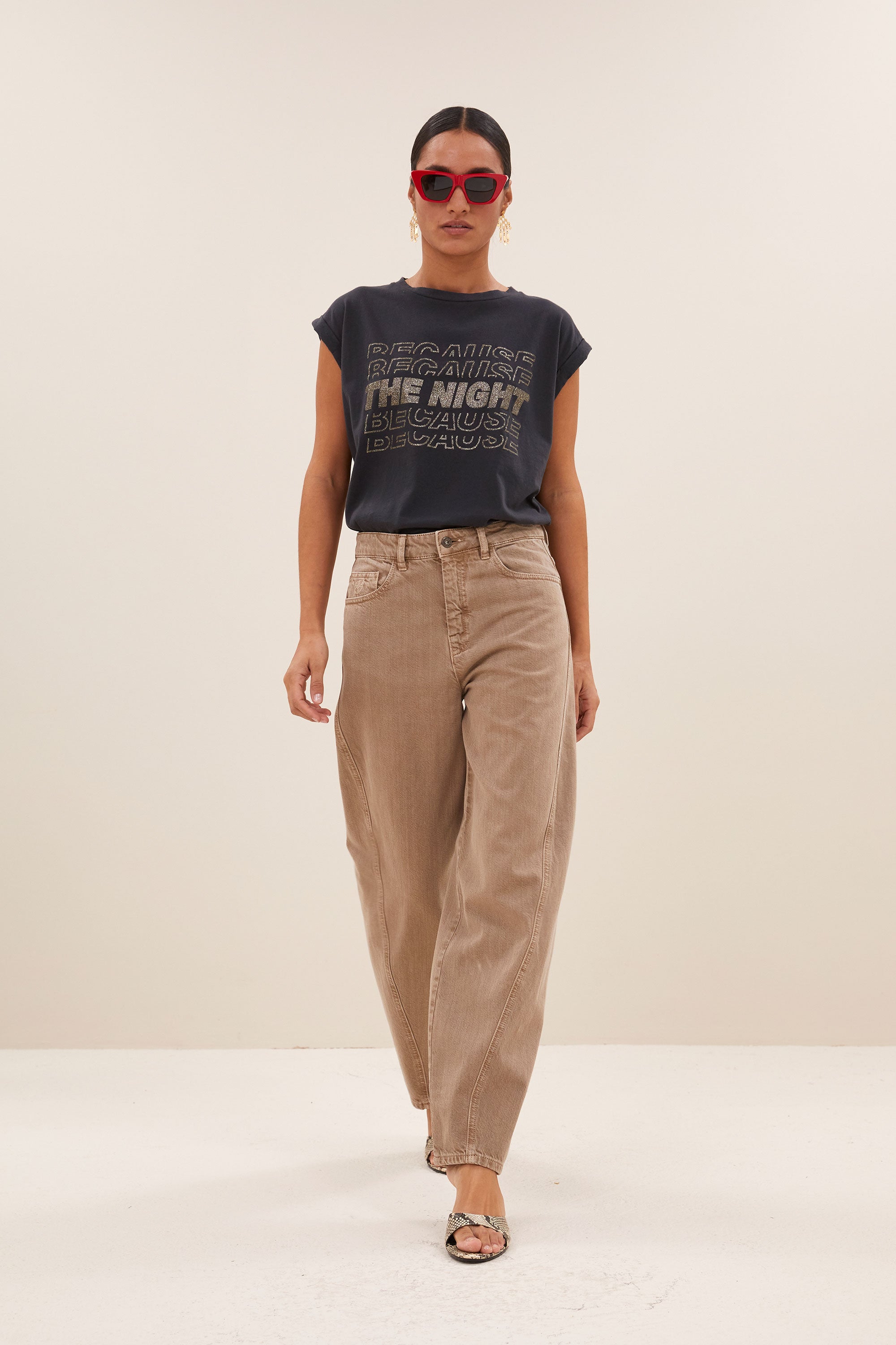 begum sand pants | stone sand