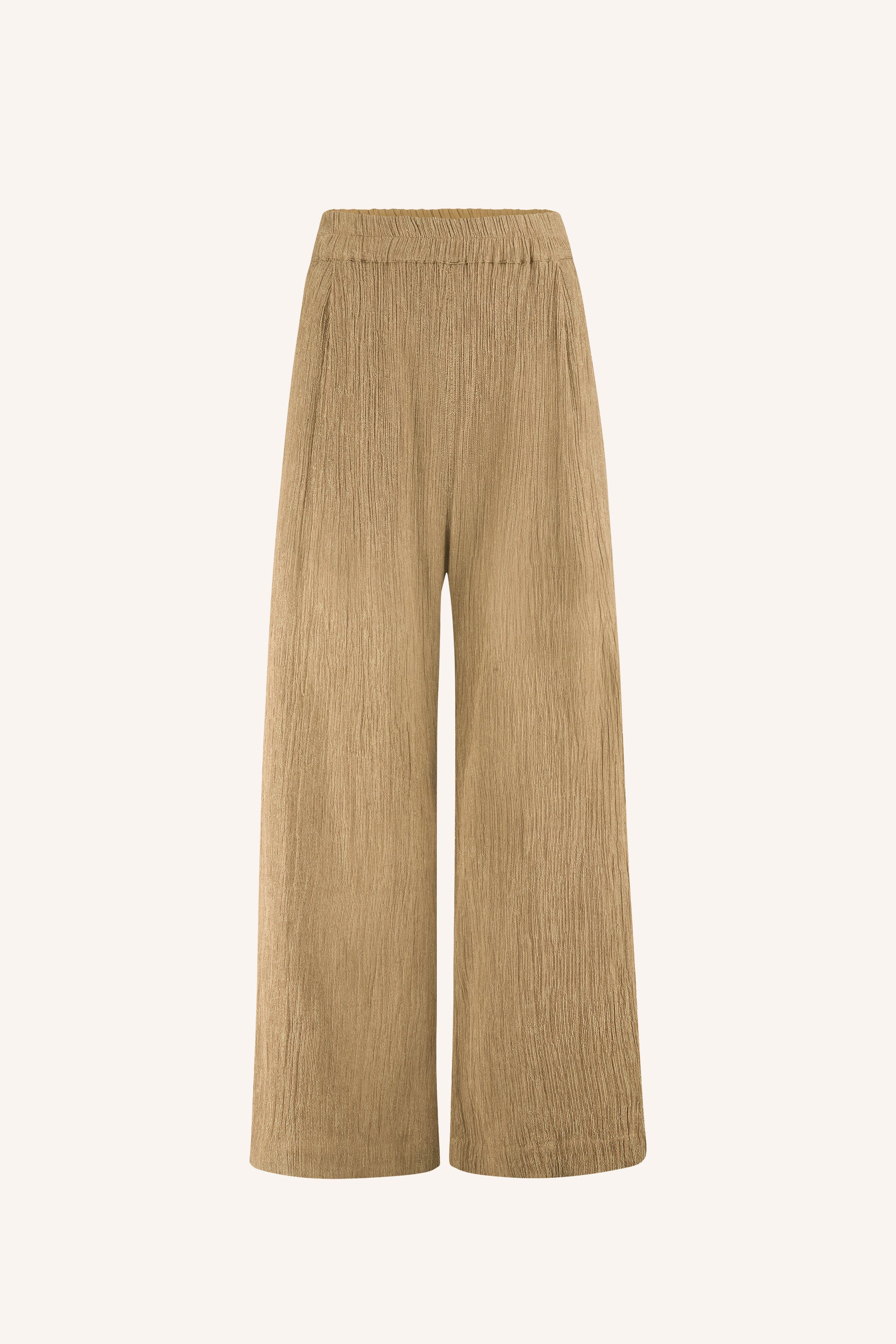 benji lurex pants | gold