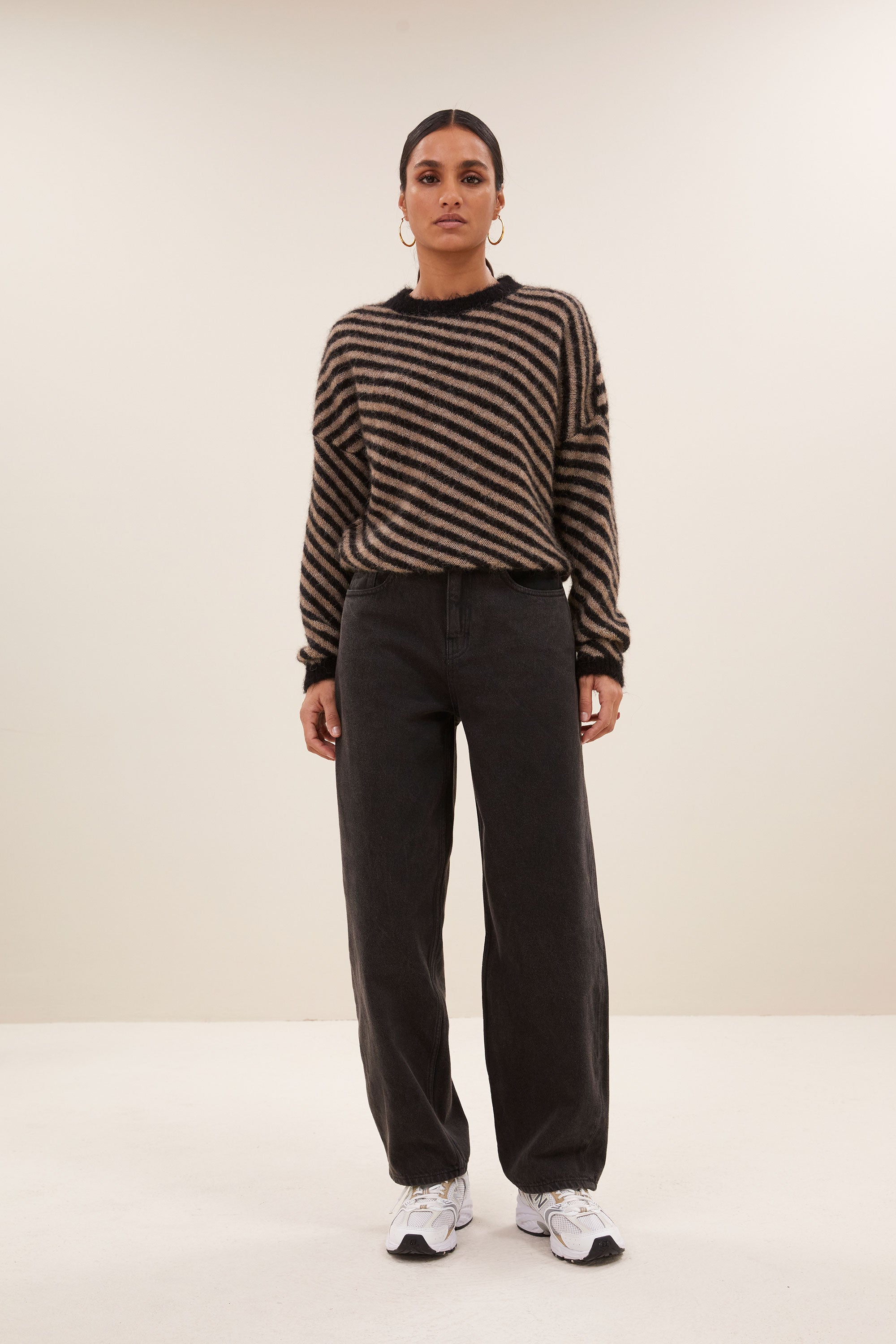 lew black pants | jet black