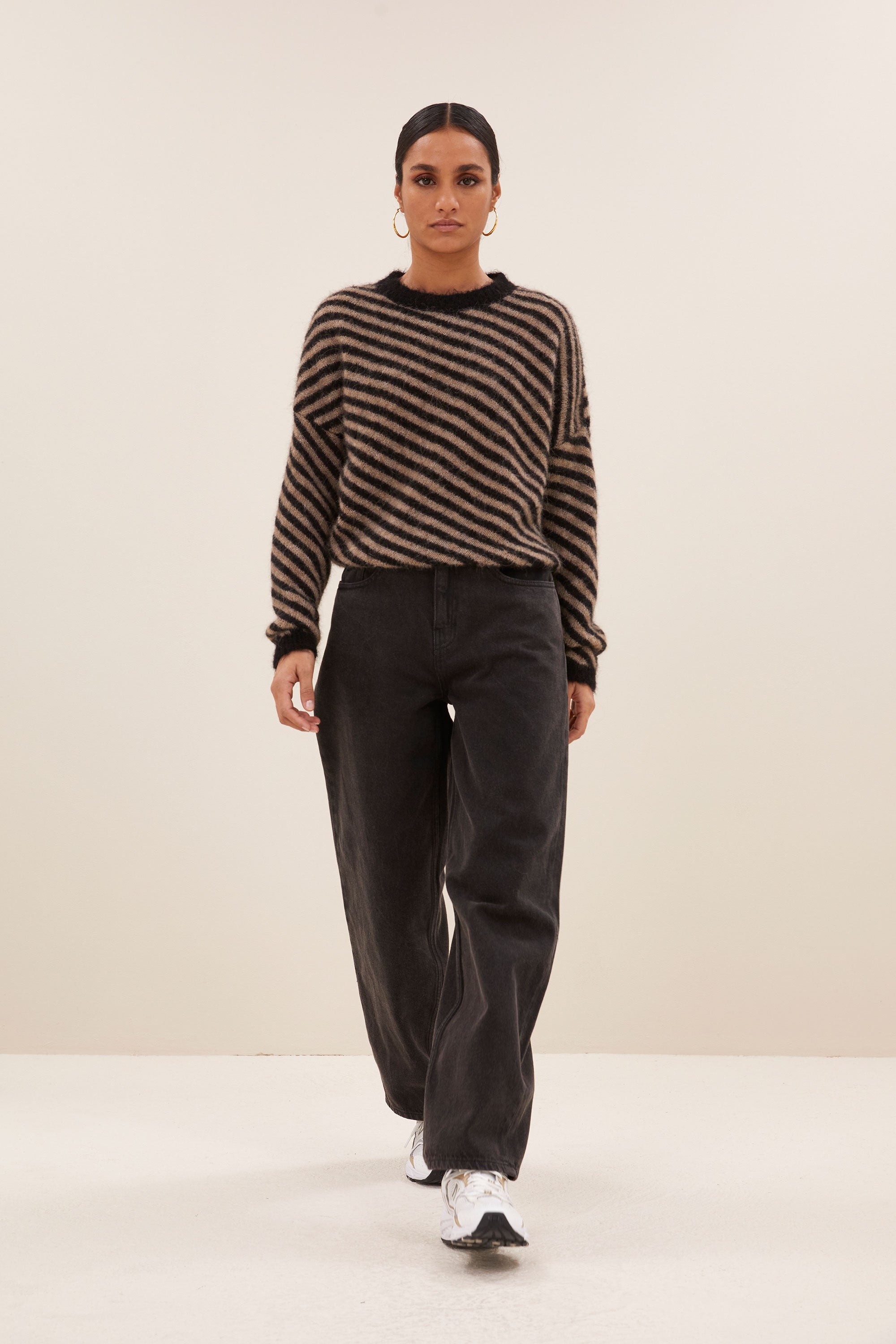 lew black pants | jet black