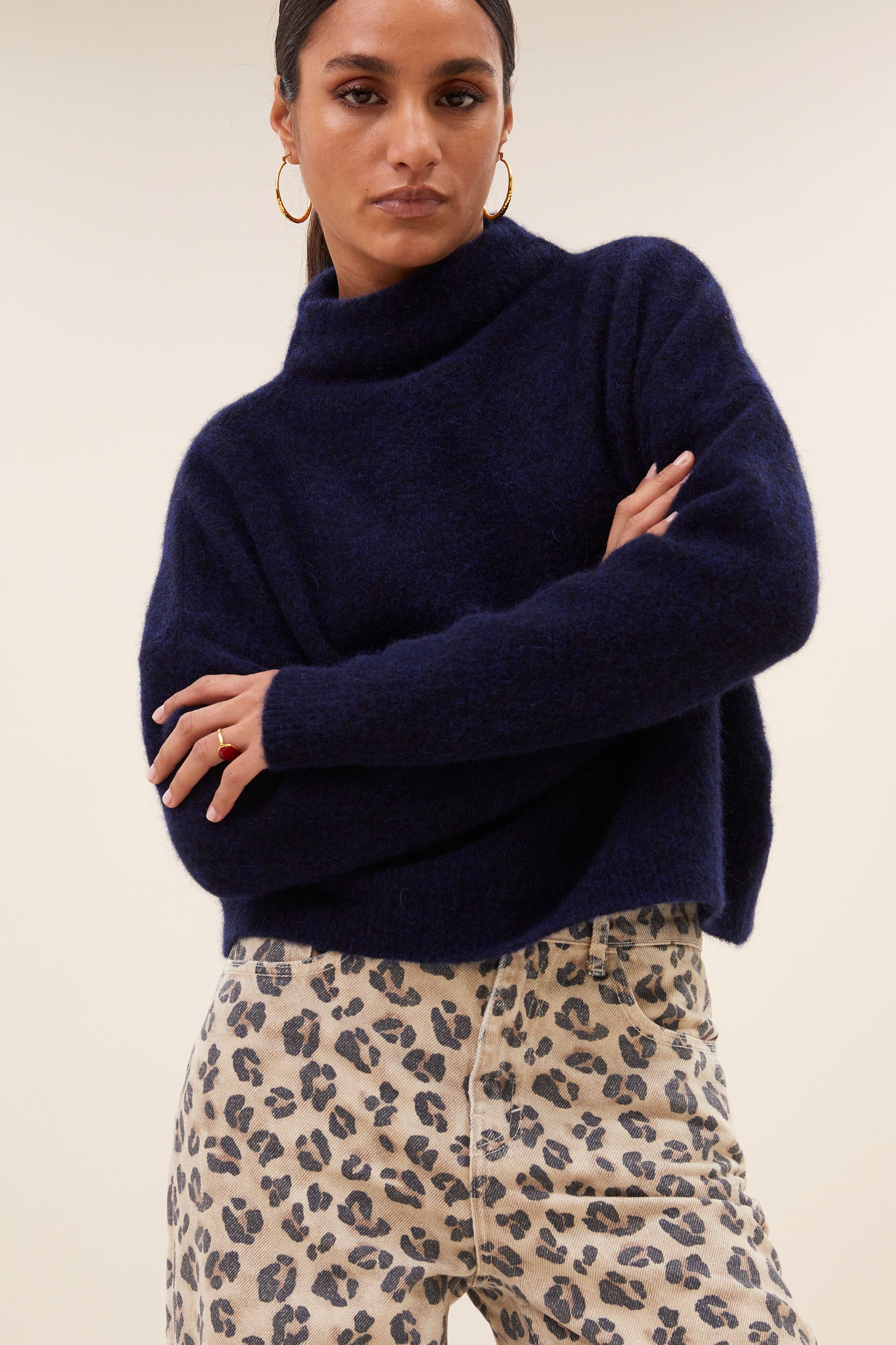 pantalones de guepardo lew | impresión del guepardo