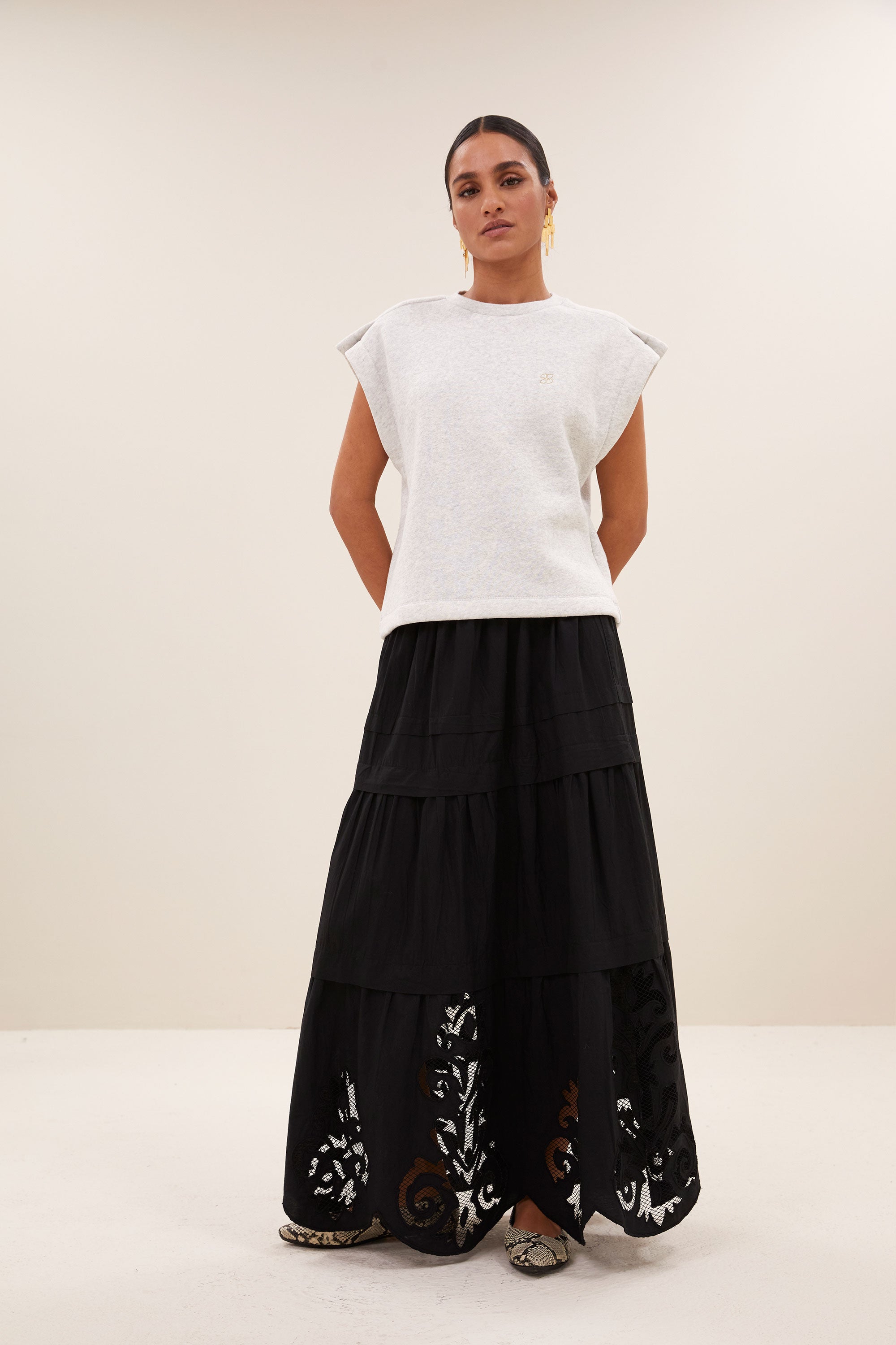 lauren skirt | jet black